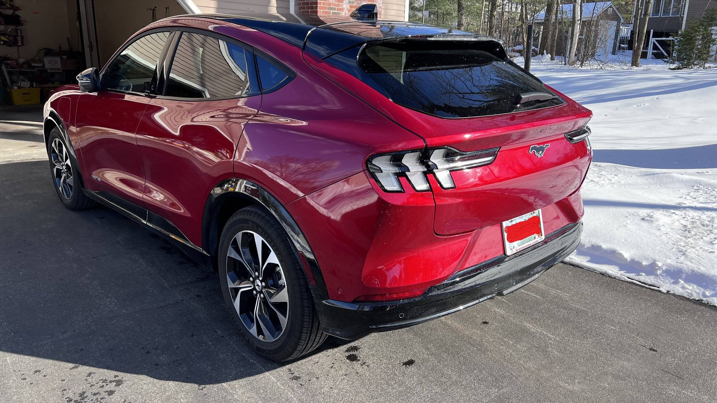 Ford Mustang Mach-E RAPID RED METALLIC Mach-E Photos IMG-0070