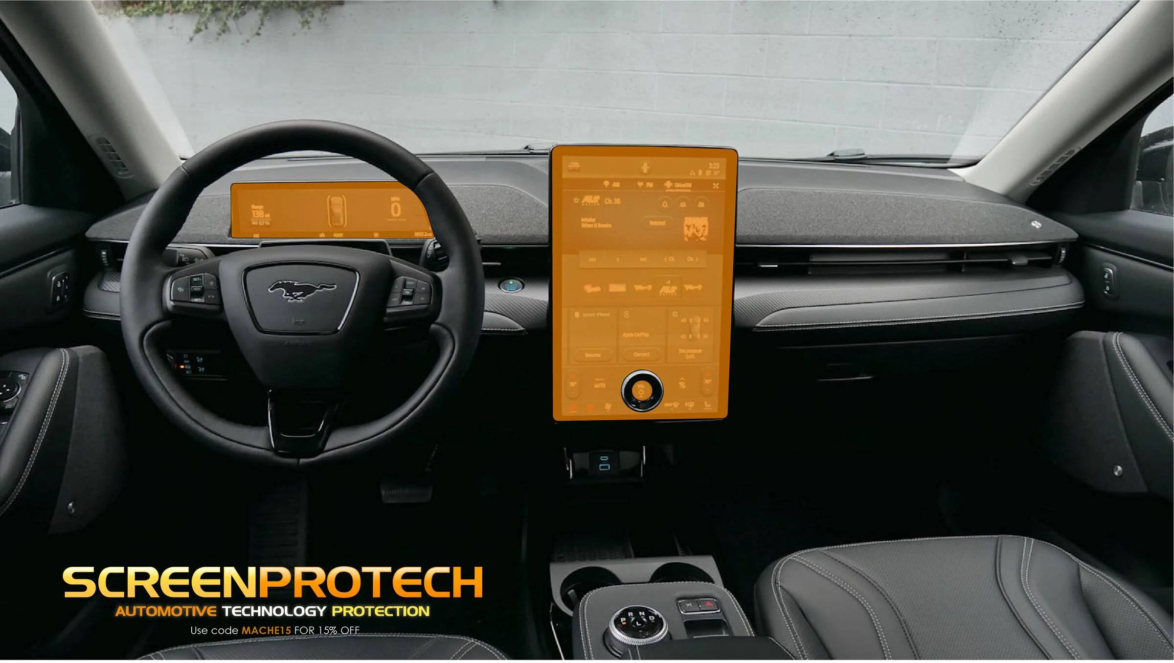Ford Mustang Mach-E 15% off all Screen Protech Products MACHE HALO
