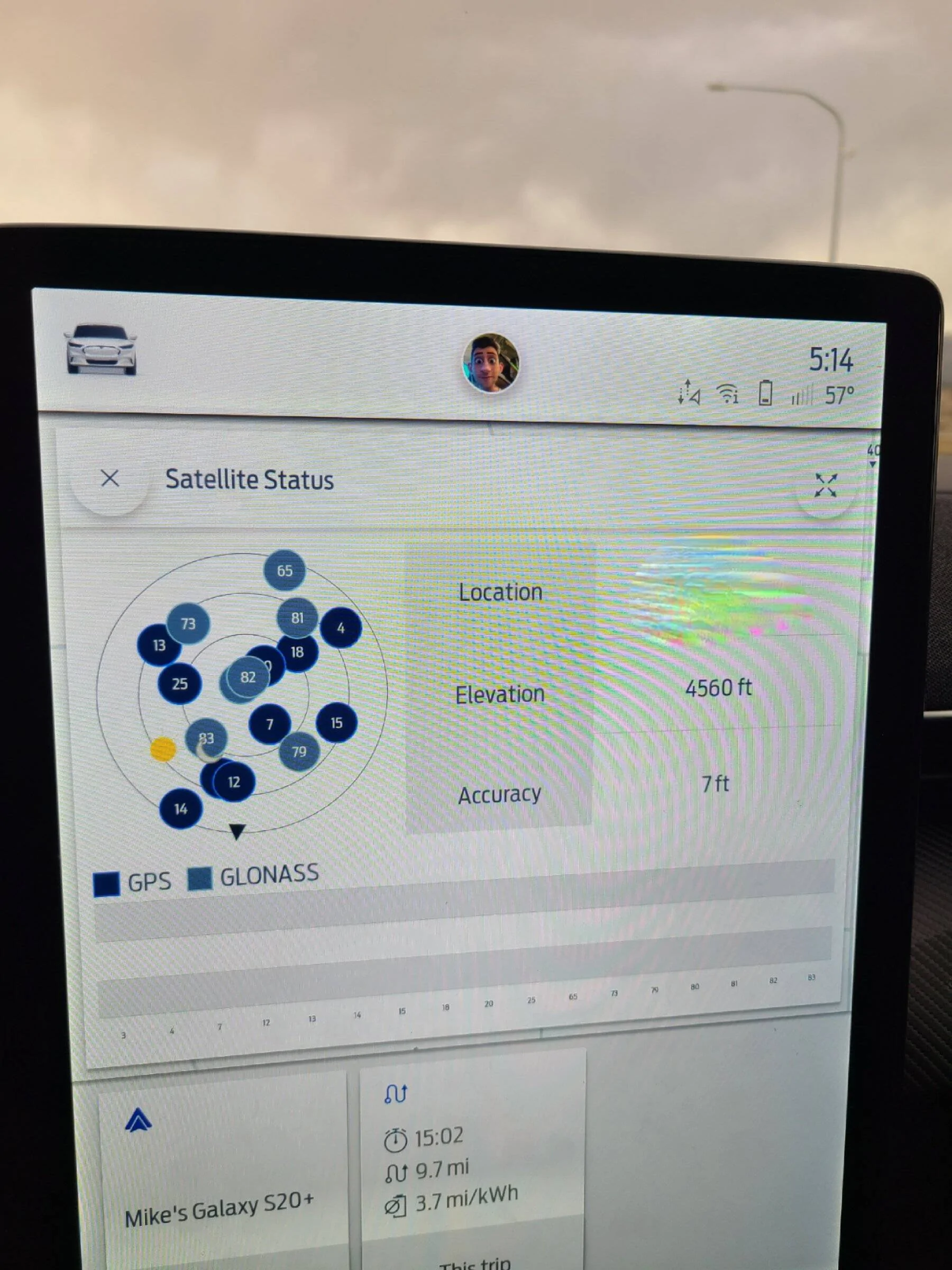Ford Mustang Mach-E GPS Selective Availability 20220304_171437