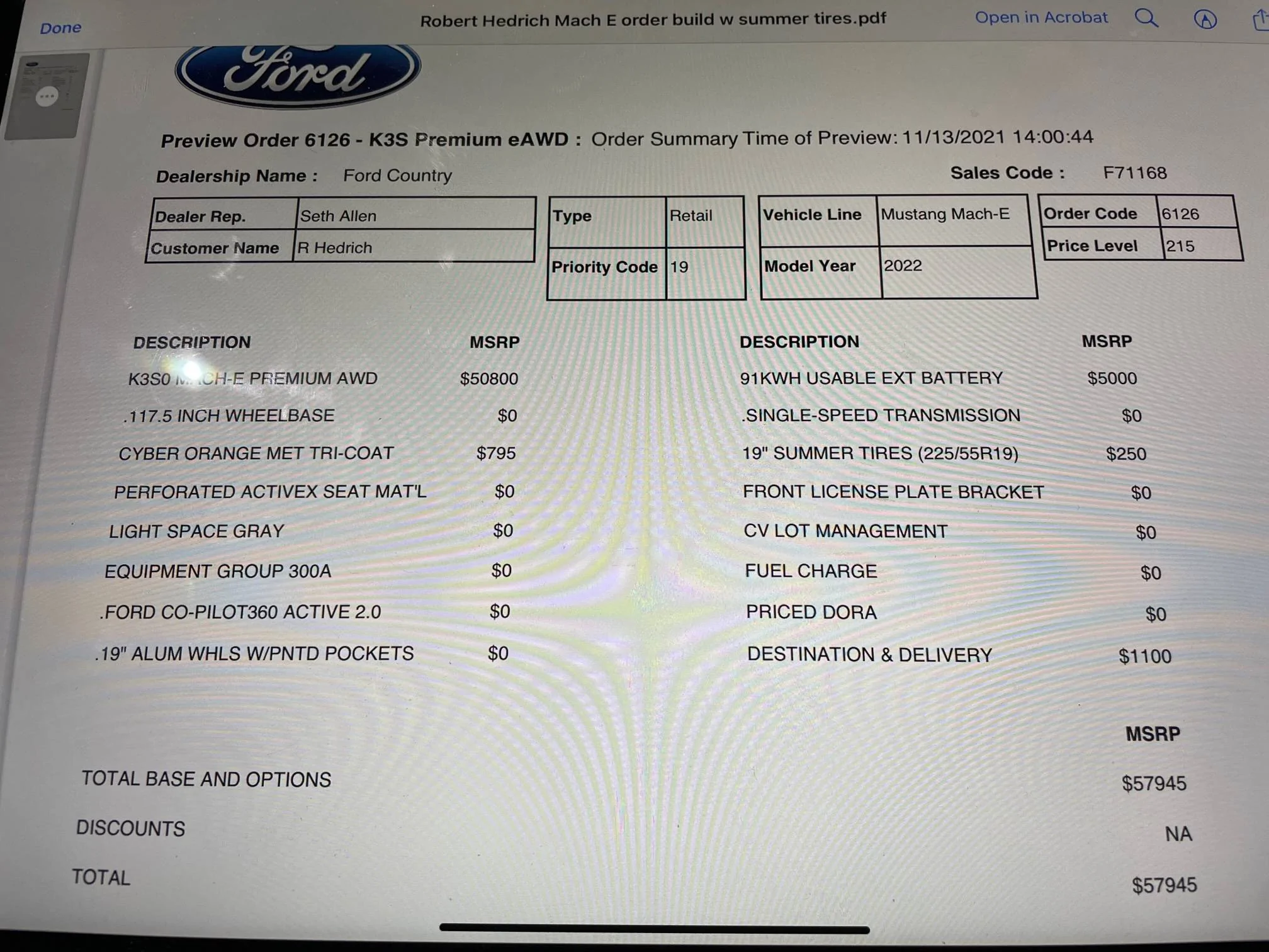 Ford Mustang Mach-E Price protection on my new Mach E at dealer? 02F5013A-E90E-4400-90A5-78E985602D24