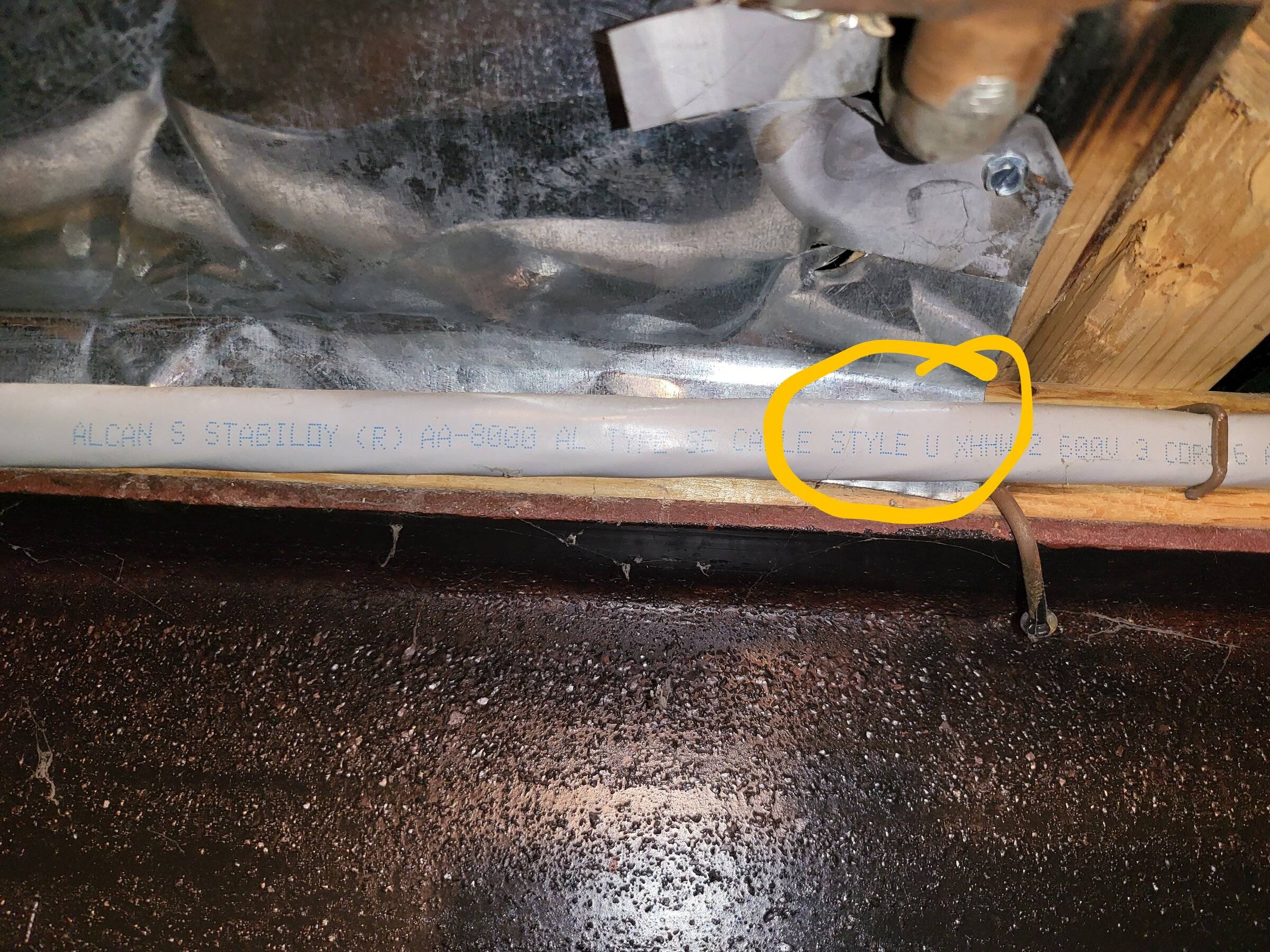 Ford Mustang Mach-E Things to consider when DIY installing a wall charger / outlet 20220305_200618~2