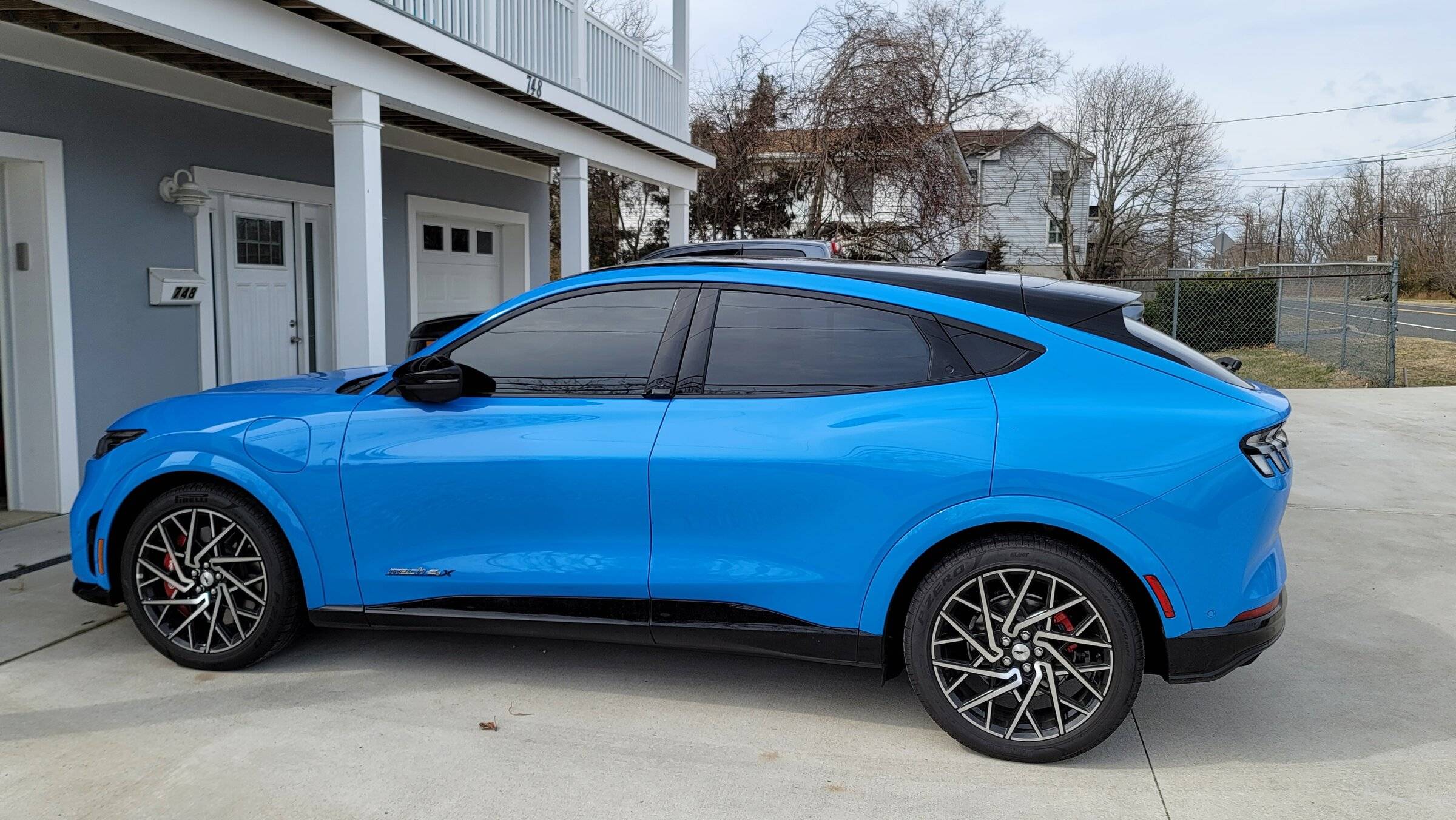 Ford Mustang Mach-E Badges? We don't need no badges! Mach-E debadged 20220307_114900