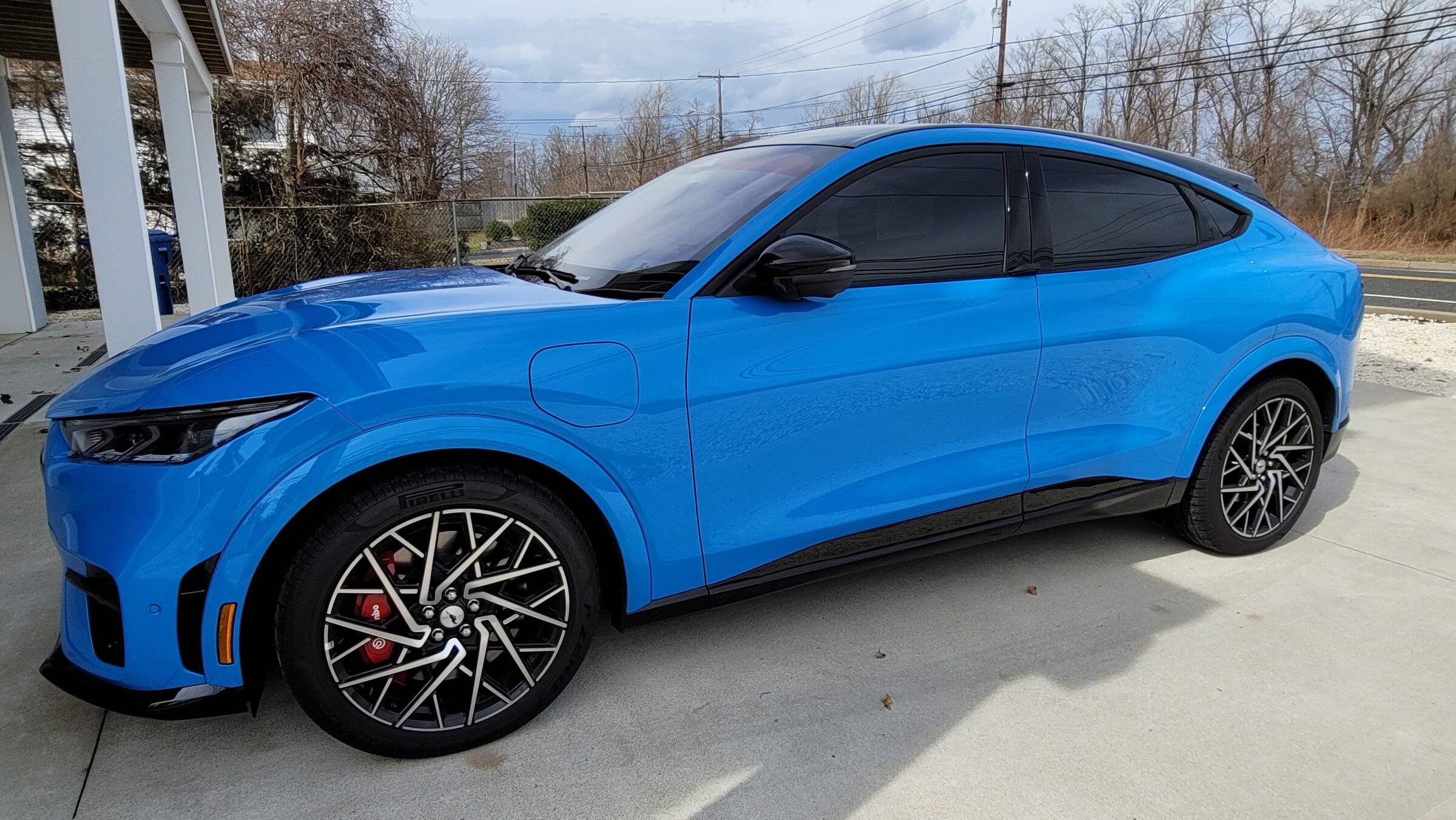 Ford Mustang Mach-E Badges? We don't need no badges! Mach-E debadged 20220307_123044