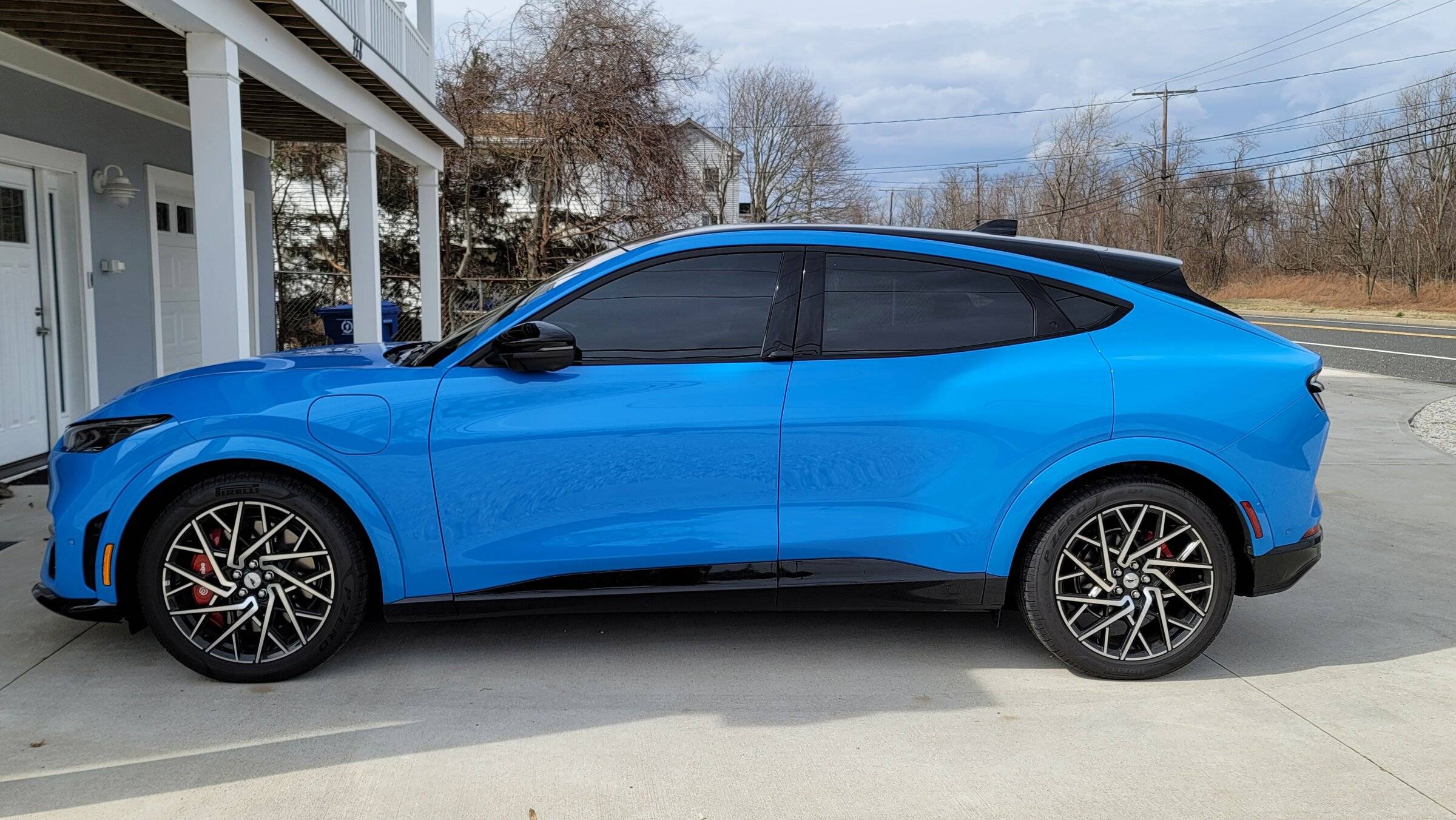 Ford Mustang Mach-E Badges? We don't need no badges! Mach-E debadged 20220307_123108