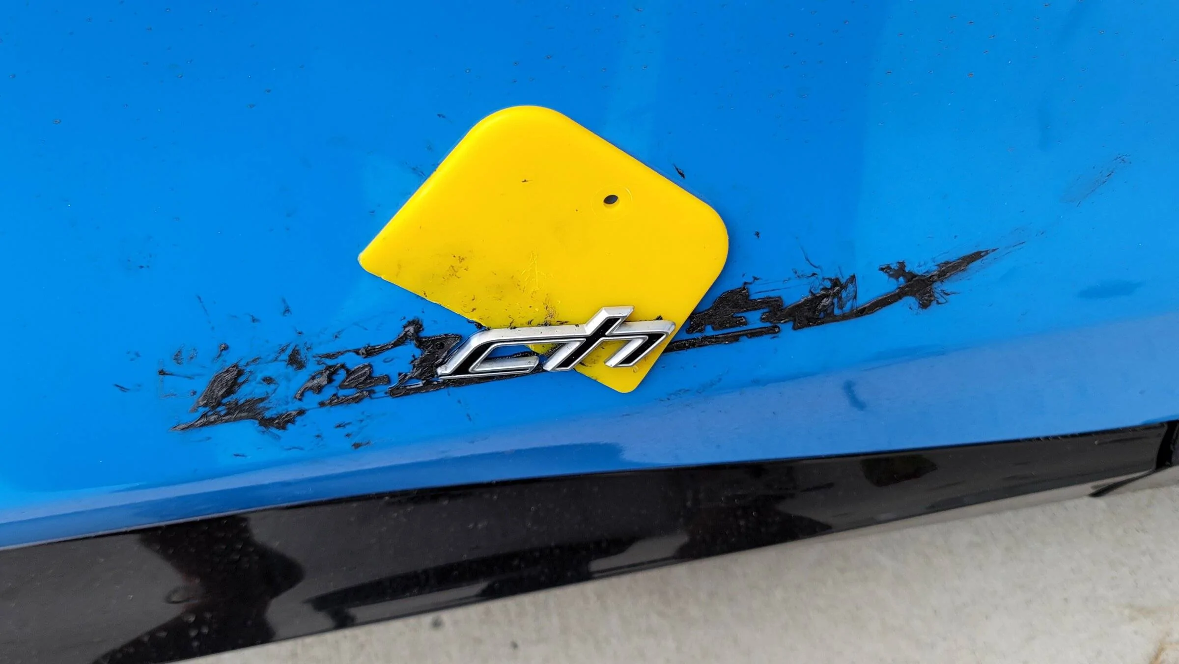 Ford Mustang Mach-E Badges? We don't need no badges! Mach-E debadged 20220307_125311
