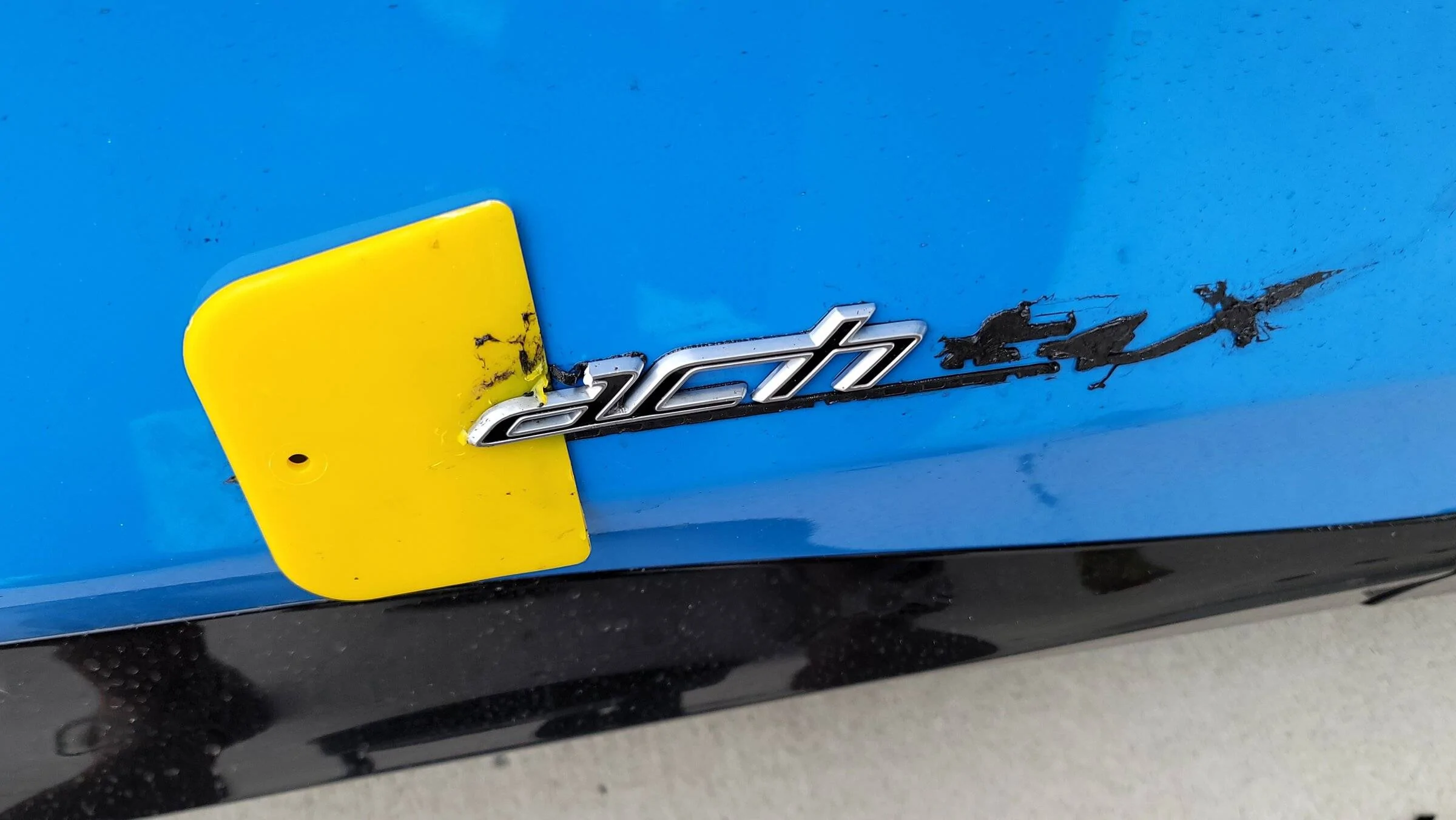 Ford Mustang Mach-E Badges? We don't need no badges! Mach-E debadged 20220307_125133