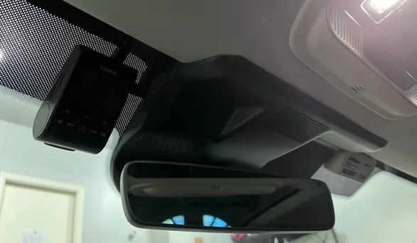 Ford Mustang Mach-E DIY Tutorial for Hardwiring a Dashcam and Radar Detector dashcam