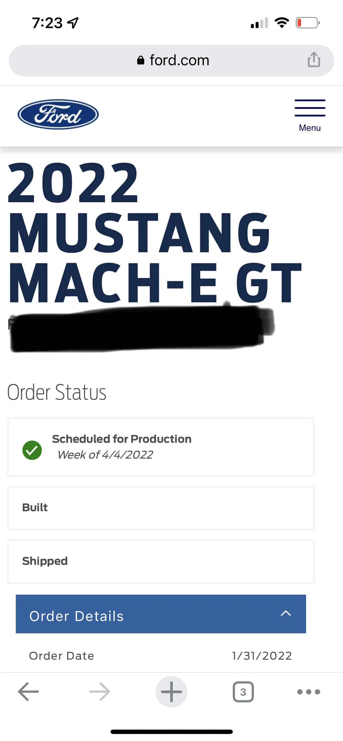 Ford Mustang Mach-E ⏱ Mach-E Scheduling Next Week (2/21) For Build Weeks 4/4 Through 4/25 B425727B-DA5C-41B1-85E9-B180C28A0491