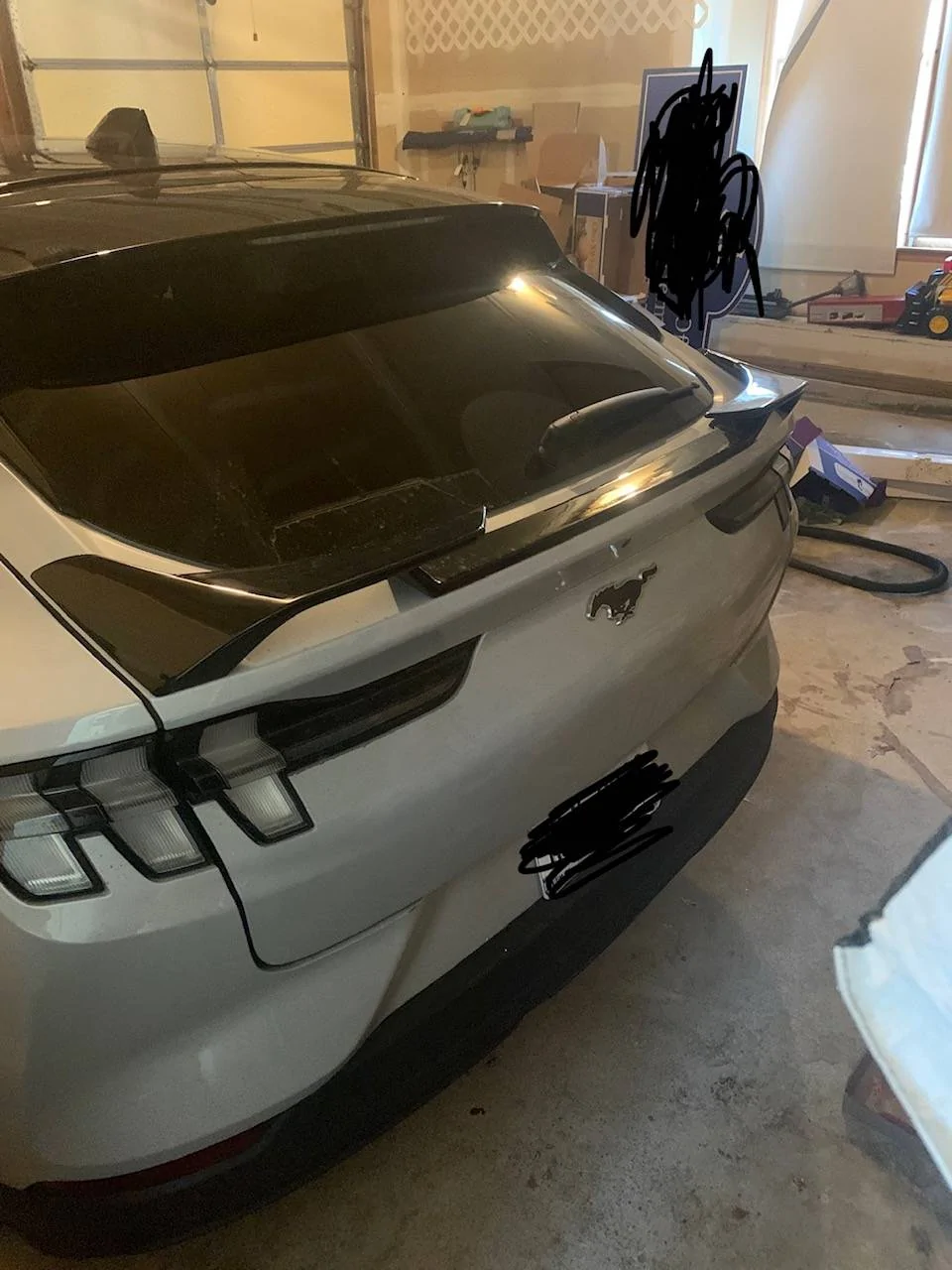 Ford Mustang Mach-E Picked up my Space White Select AWD 66845064889__24515C5E-C9D8-4231-9DD6-56BCB312C210