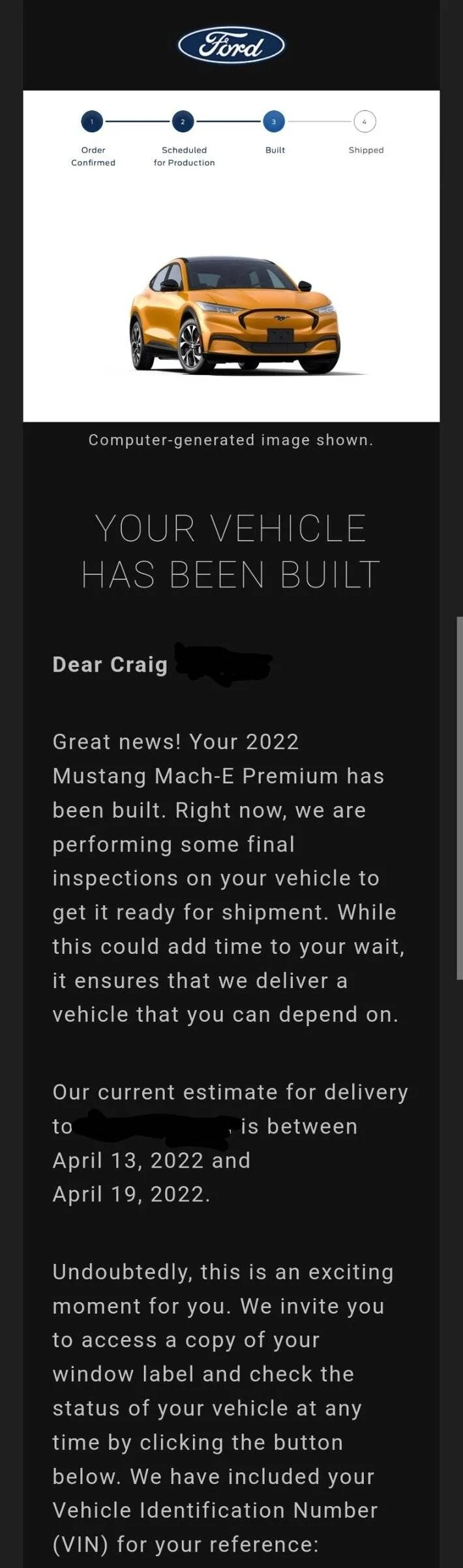 Ford Mustang Mach-E 01/10/22 Build Week Chat/Gang Screenshot_20220311-162012_Gmail~3