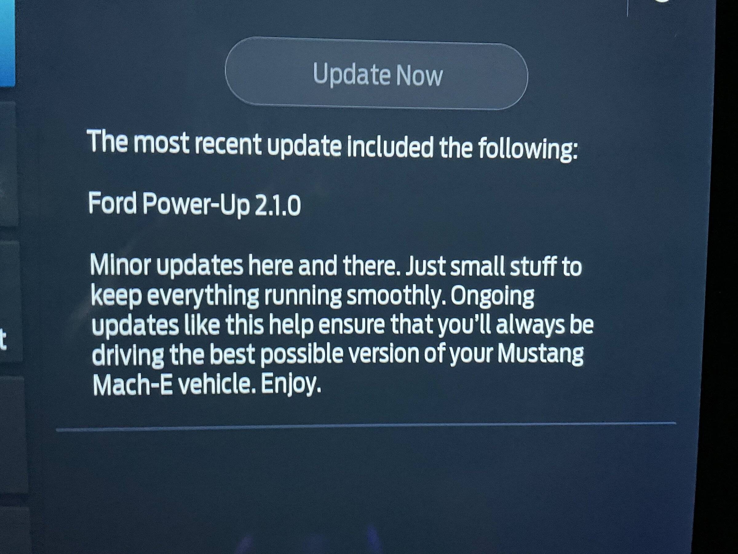 Ford Mustang Mach-E No OTA updates? IMG_6499