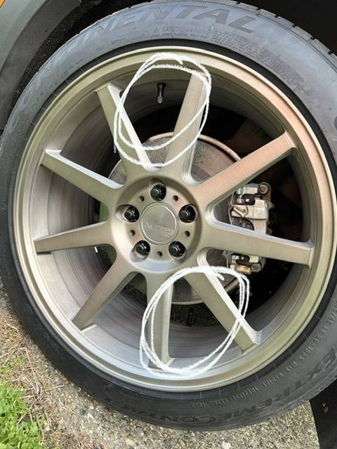 Ford Mustang Mach-E New Wheels on my Copper Top 606B831D-920C-4B71-AC7E-4290E0AA8E91