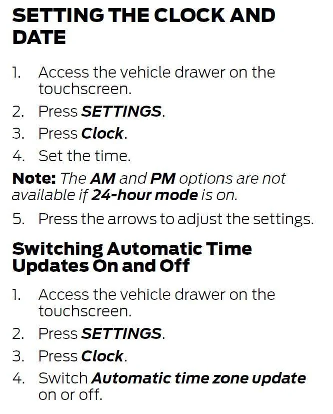 Ford Mustang Mach-E Still on standard time? 1647211301562