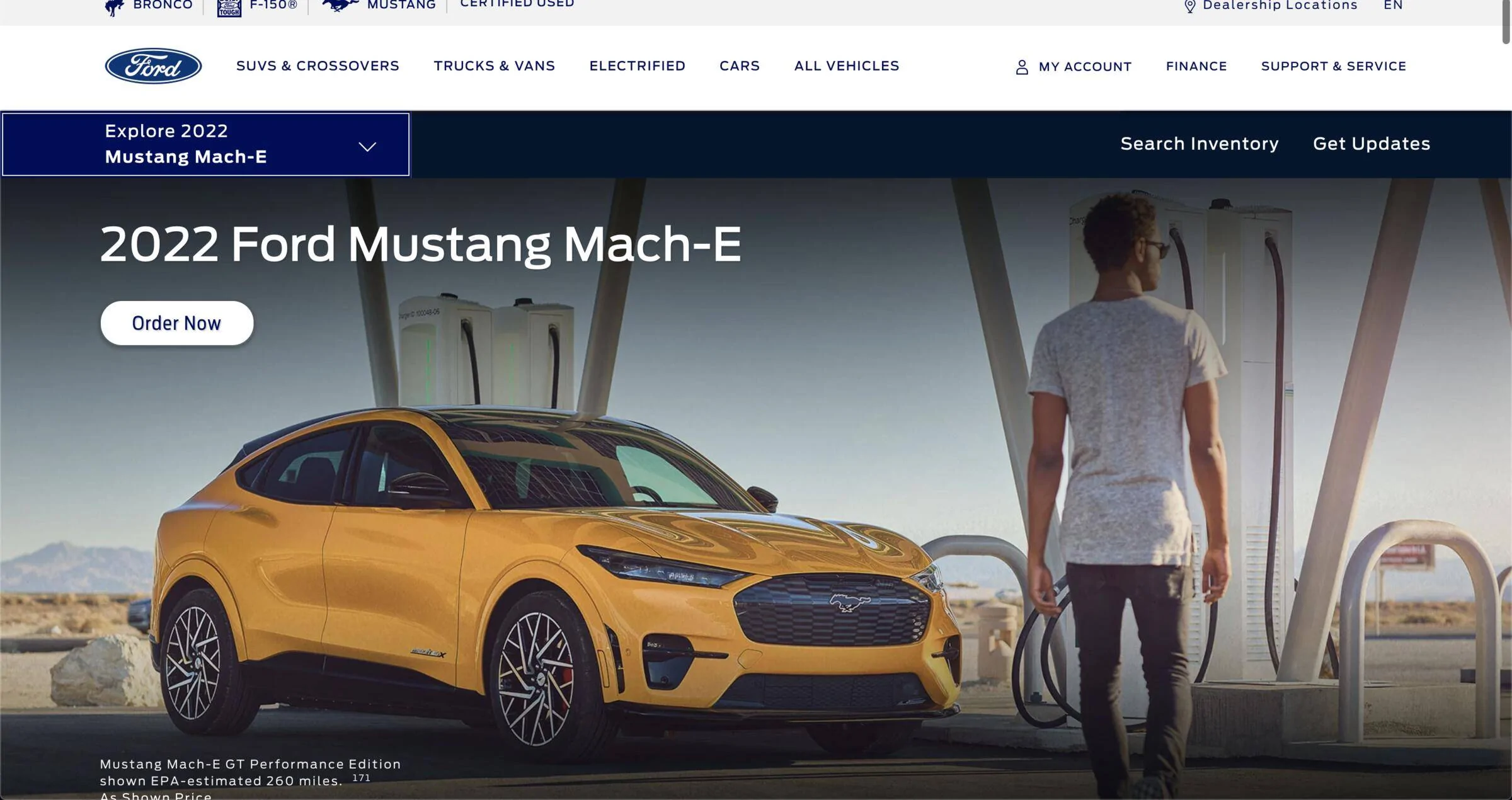 Ford Mustang Mach-E Ford will ship and sell vehicles without chips controlling non-safety critical features Screen Shot 2022-03-15 at 8.41.27 AM