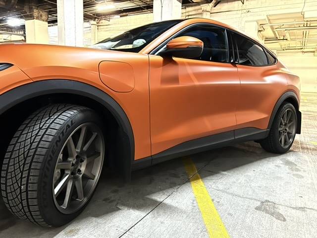 Ford Mustang Mach-E Ceramic coated the new wheels CE4C12D2-564F-4BC0-A510-559CE7498AC6