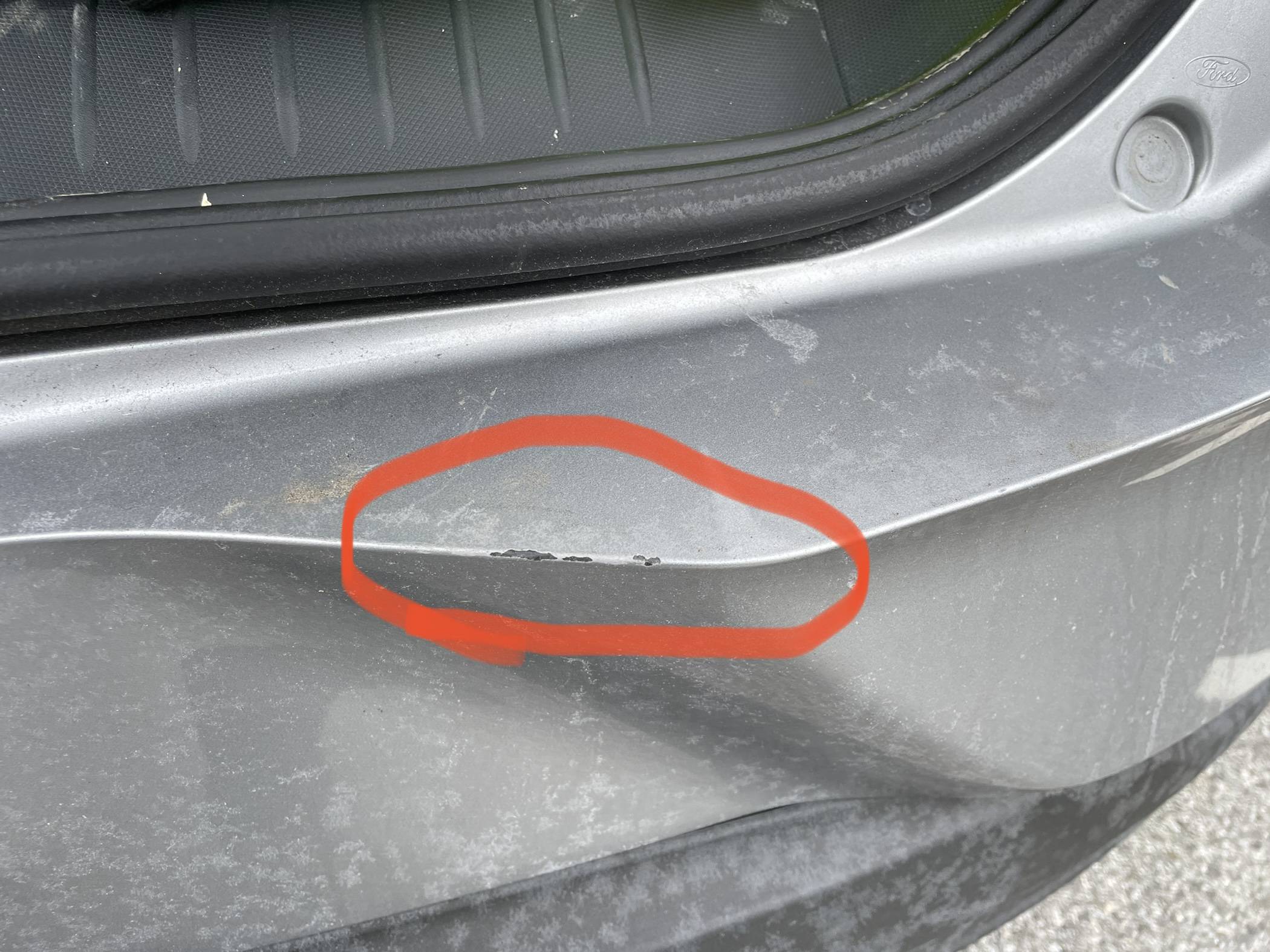 Ford Mustang Mach-E Paint around trunk chipping? B8940728-3FAD-44FF-9675-CAAC4E6F4215