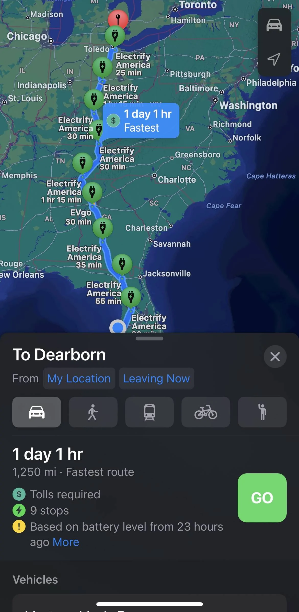 Ford Mustang Mach-E EV Routing For Apple Maps Now Available Via Carplay & SYNC in Mach-E IMG_2701