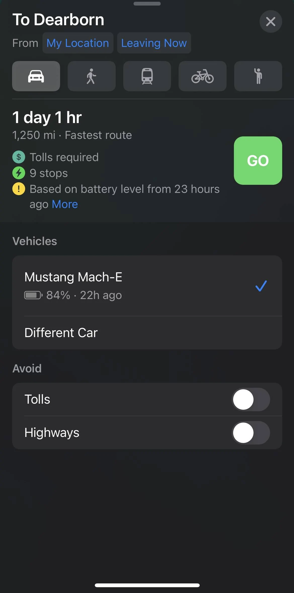 Ford Mustang Mach-E EV Routing For Apple Maps Now Available Via Carplay & SYNC in Mach-E IMG_2703
