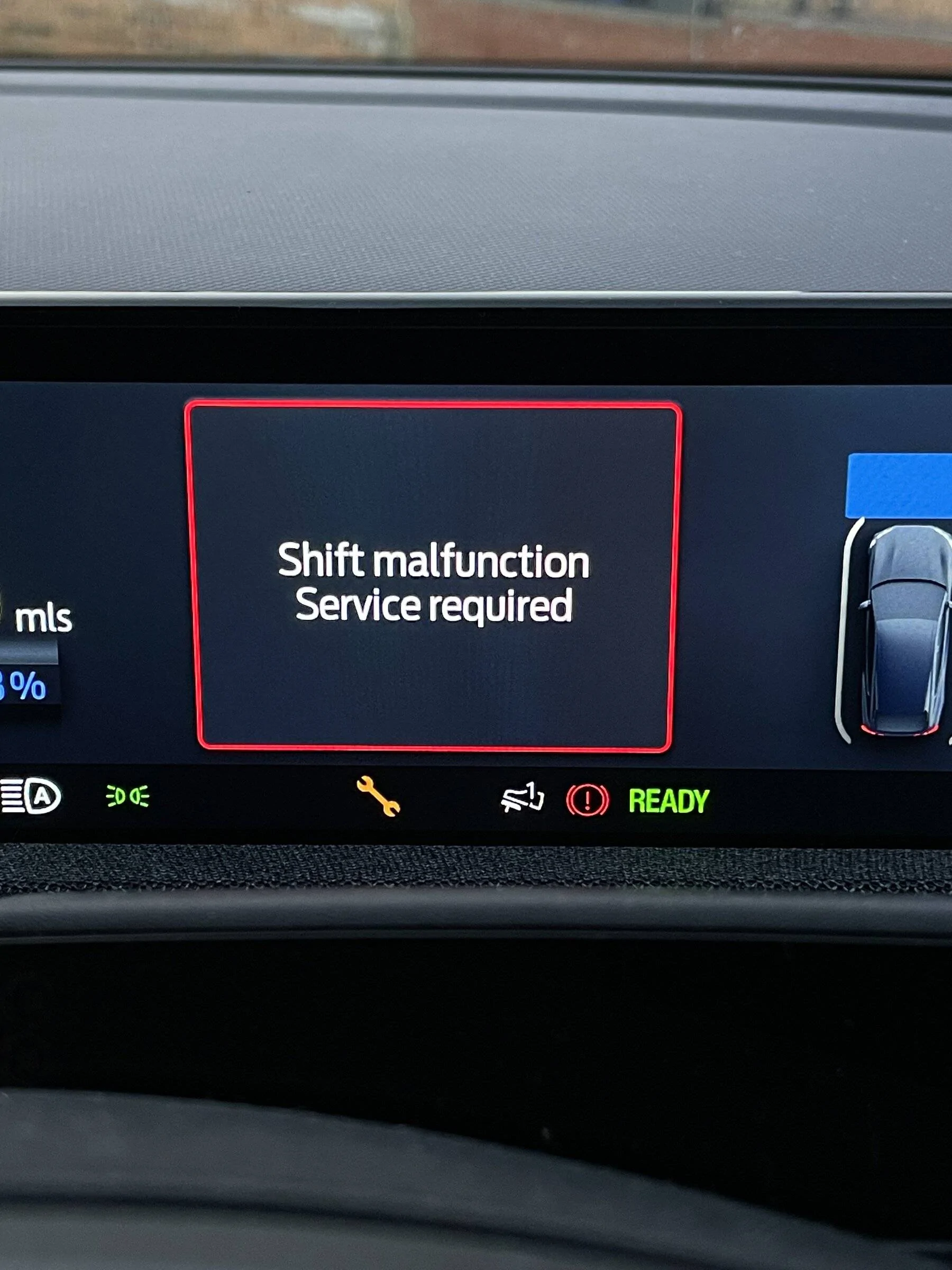 Ford Mustang Mach-E SHIFT SYSTEM FAULT error screen - Service Vehicle Soon! 990D5651-6568-4BC6-BAE8-8138BC33DF03