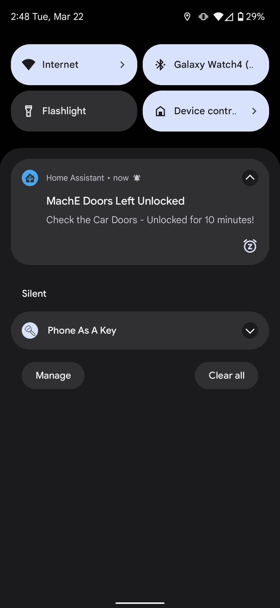 Ford Mustang Mach-E A burglary uncured as a result of a software error Screenshot_20220322-144843