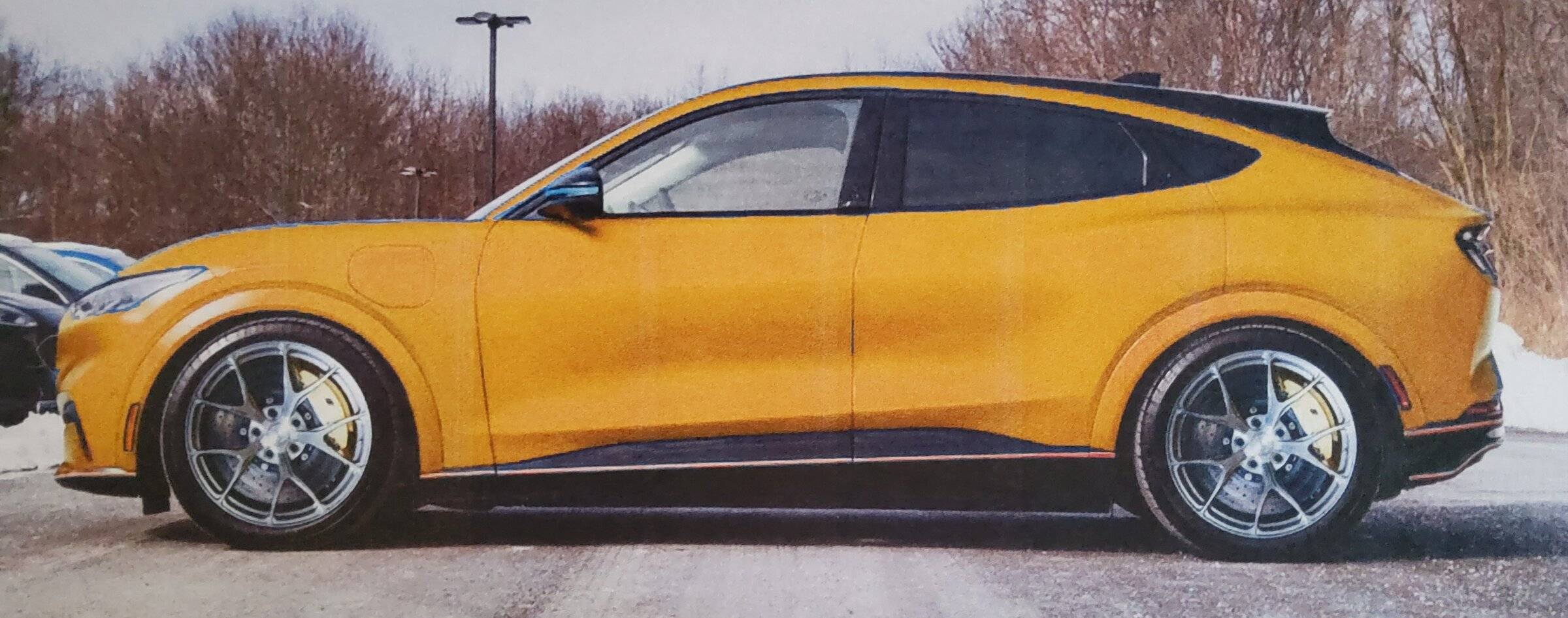Ford Mustang Mach-E GTPE------> Thoughts on Wheel Colors 20220323_094535