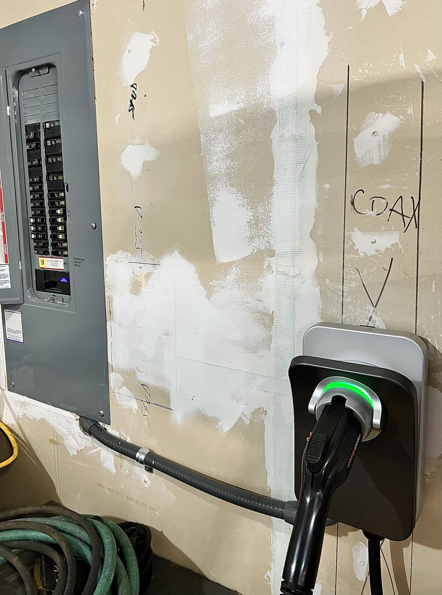 Ford Mustang Mach-E ChargePoint Home Flex Installed FullSizeRender