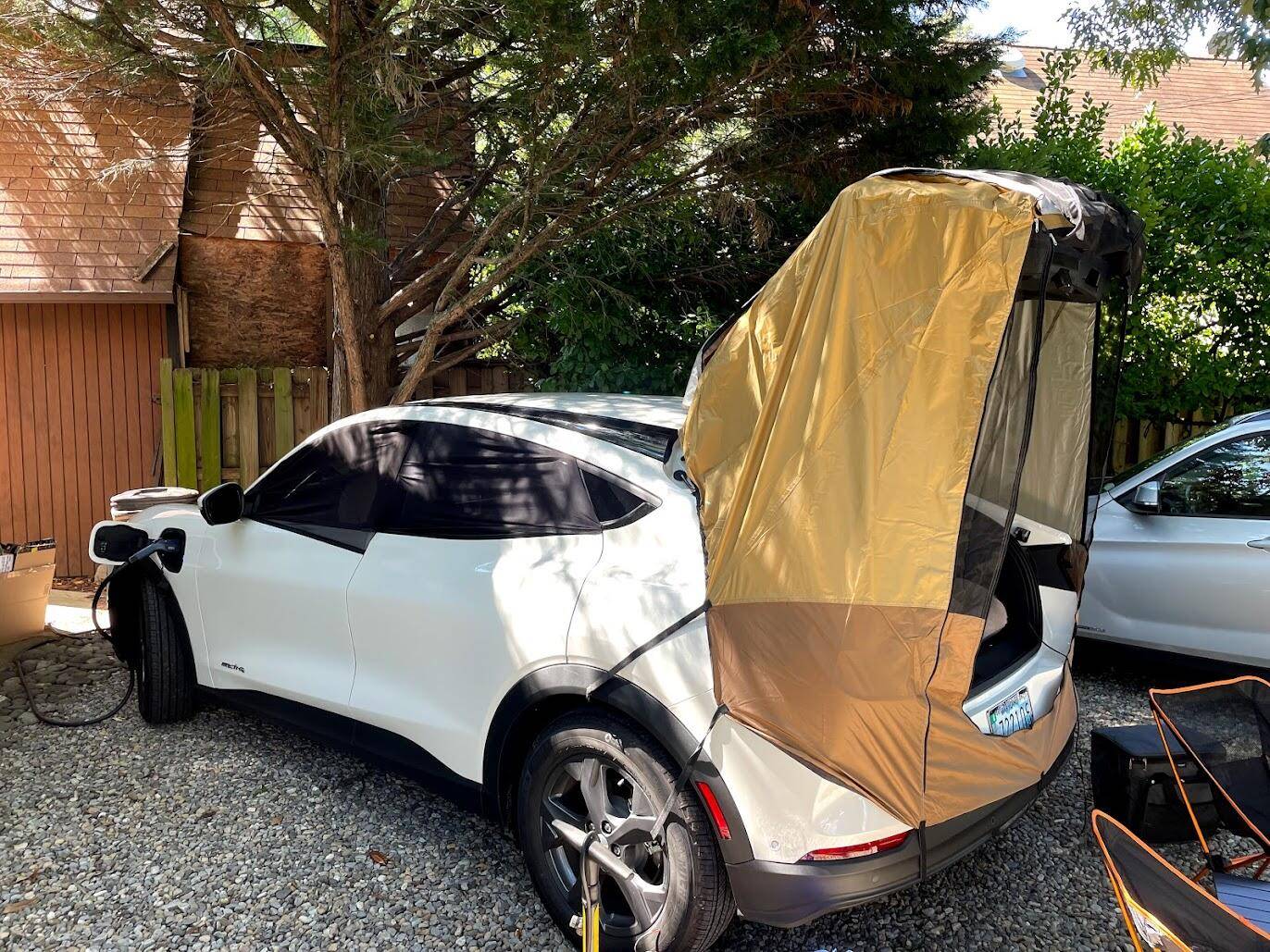 Ford Mustang Mach-E Camping Overnight in the Mach-E -- an owner's experience 1648645699793