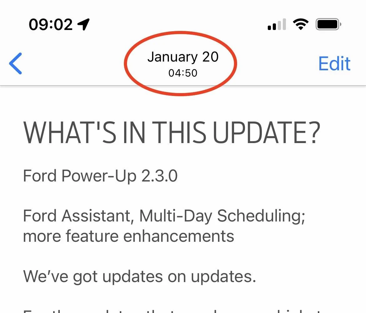 Ford Mustang Mach-E What's the hold up with OTA Updates? IMG_5065