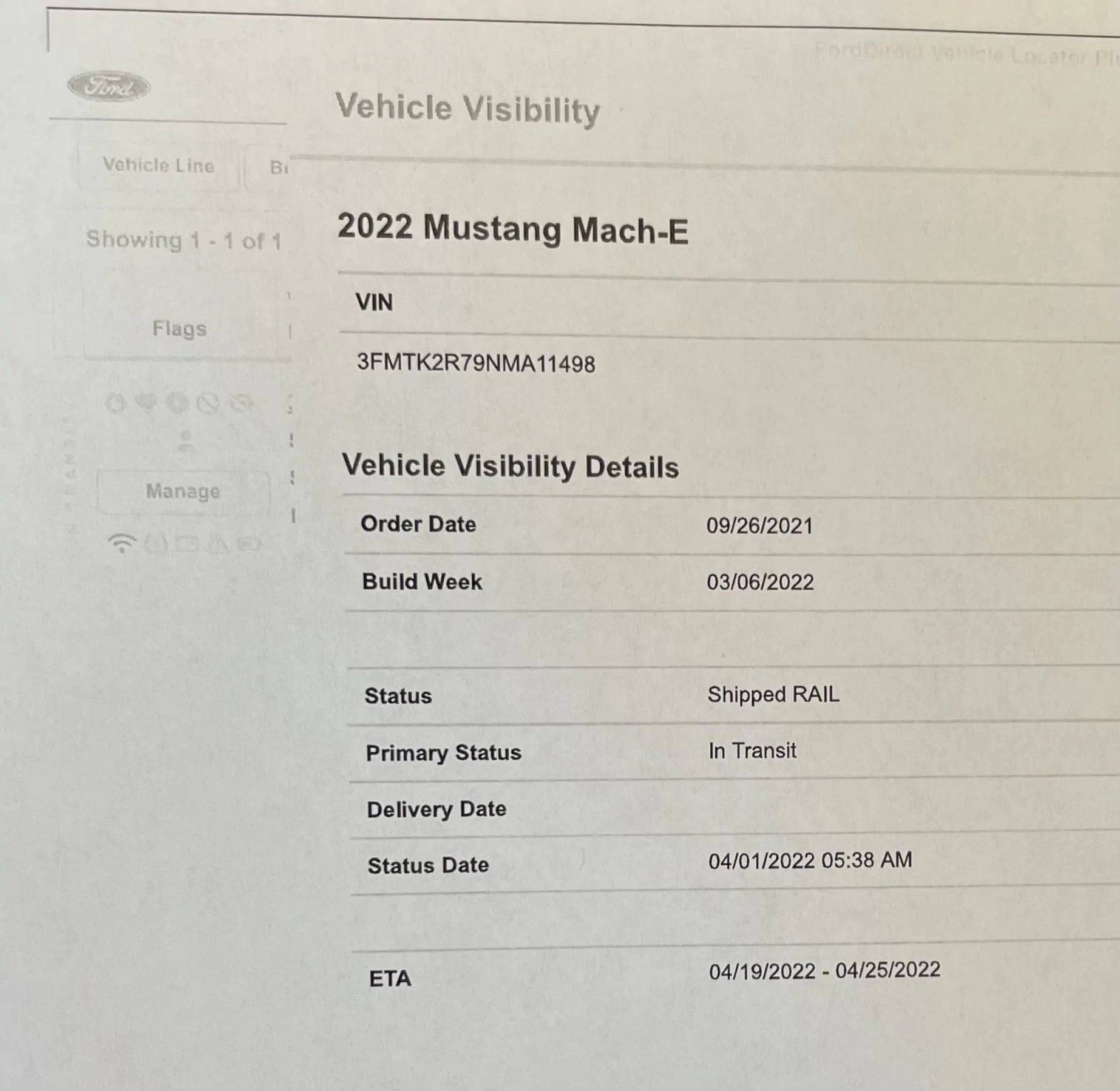 Ford Mustang Mach-E Shipping Update? 8FCB329E-022E-4BDD-B092-036DB4535412