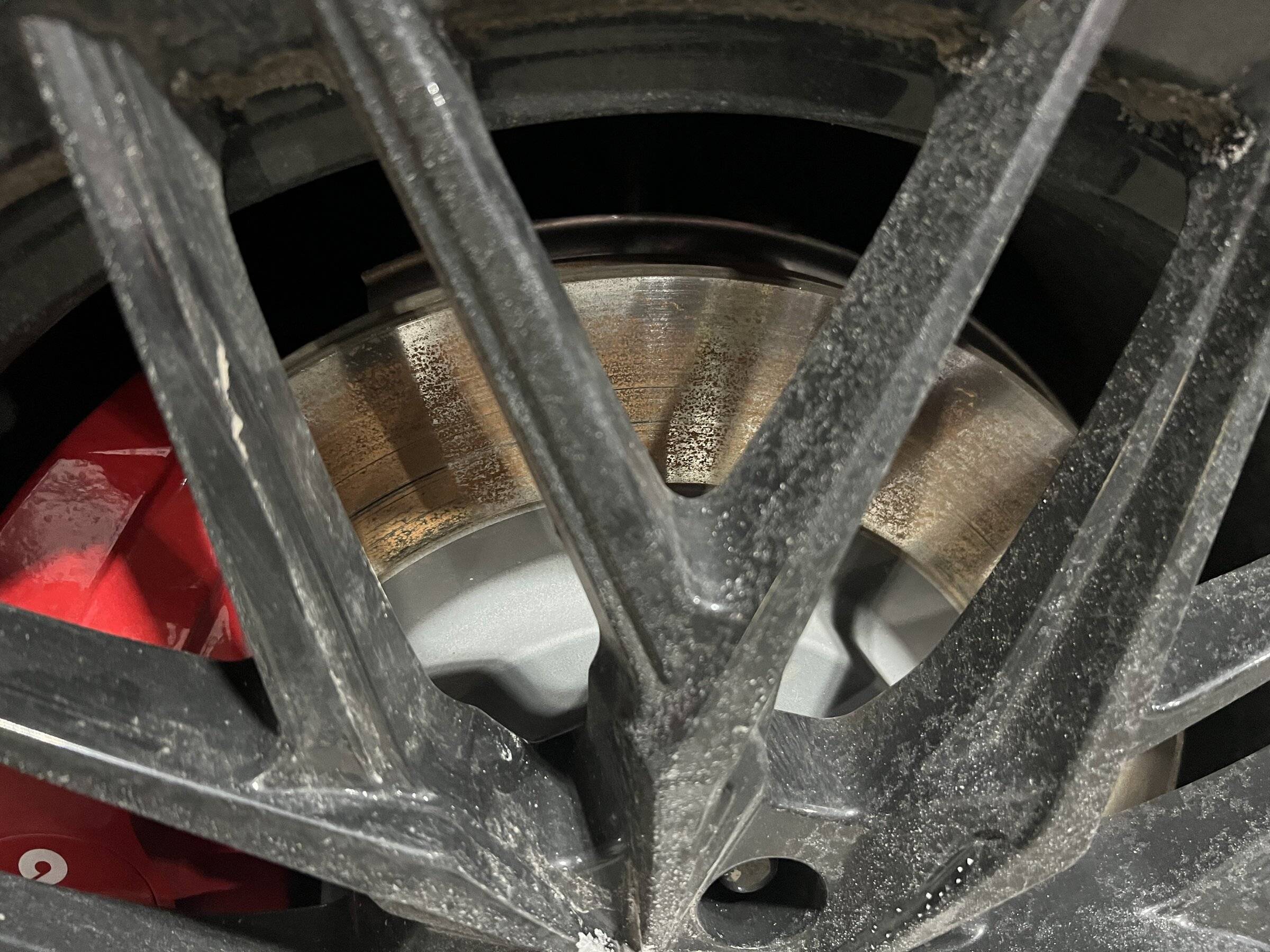 Ford Mustang Mach-E Unusual rotor wear... F125A40D-63B3-41E8-9D90-A8F1E2D48C7B