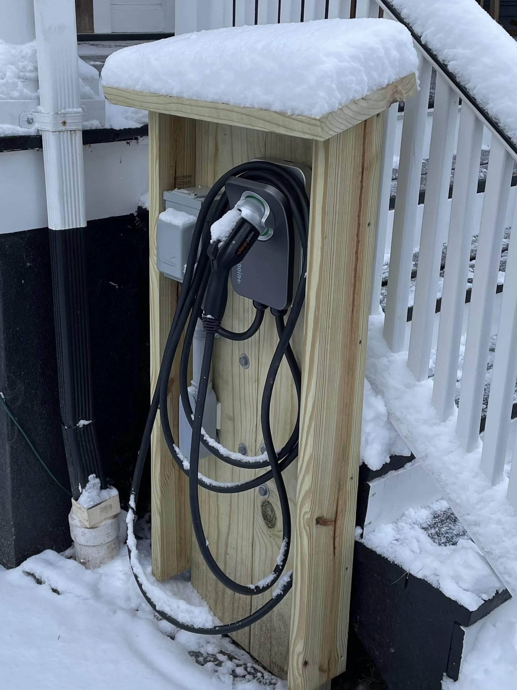 Ford Mustang Mach-E Installing a Home Charging Solution in a Carport 3039CEE4-D9D8-4D84-BB20-7D4B75BB5FCB