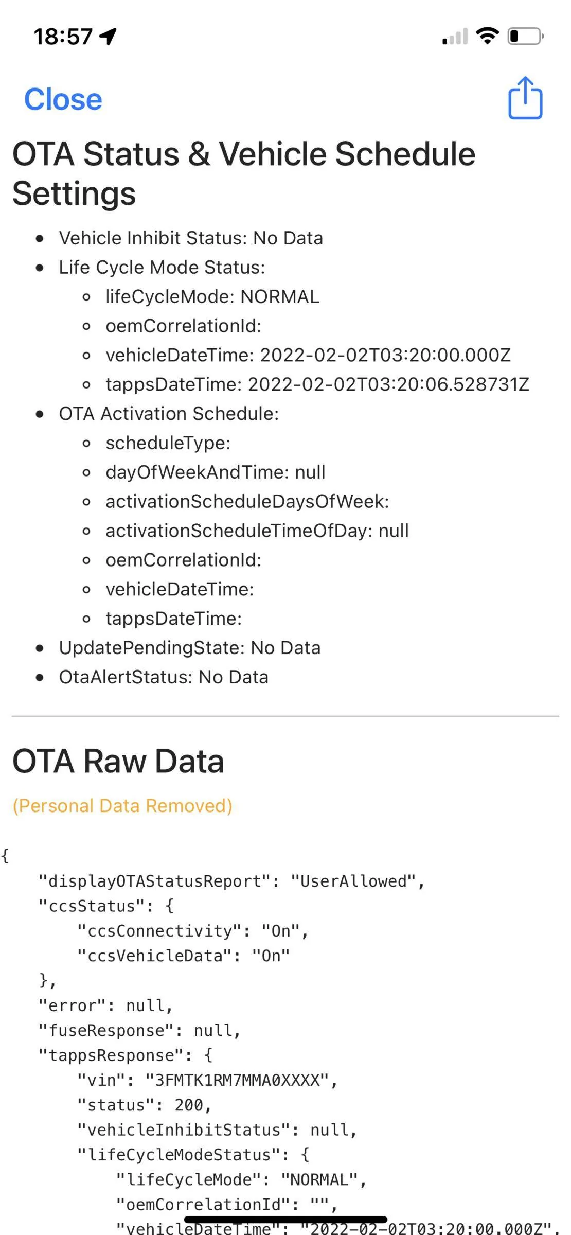 Ford Mustang Mach-E OTA 1.7.1 Stuck, anyone else have issue updating? IMG_4794