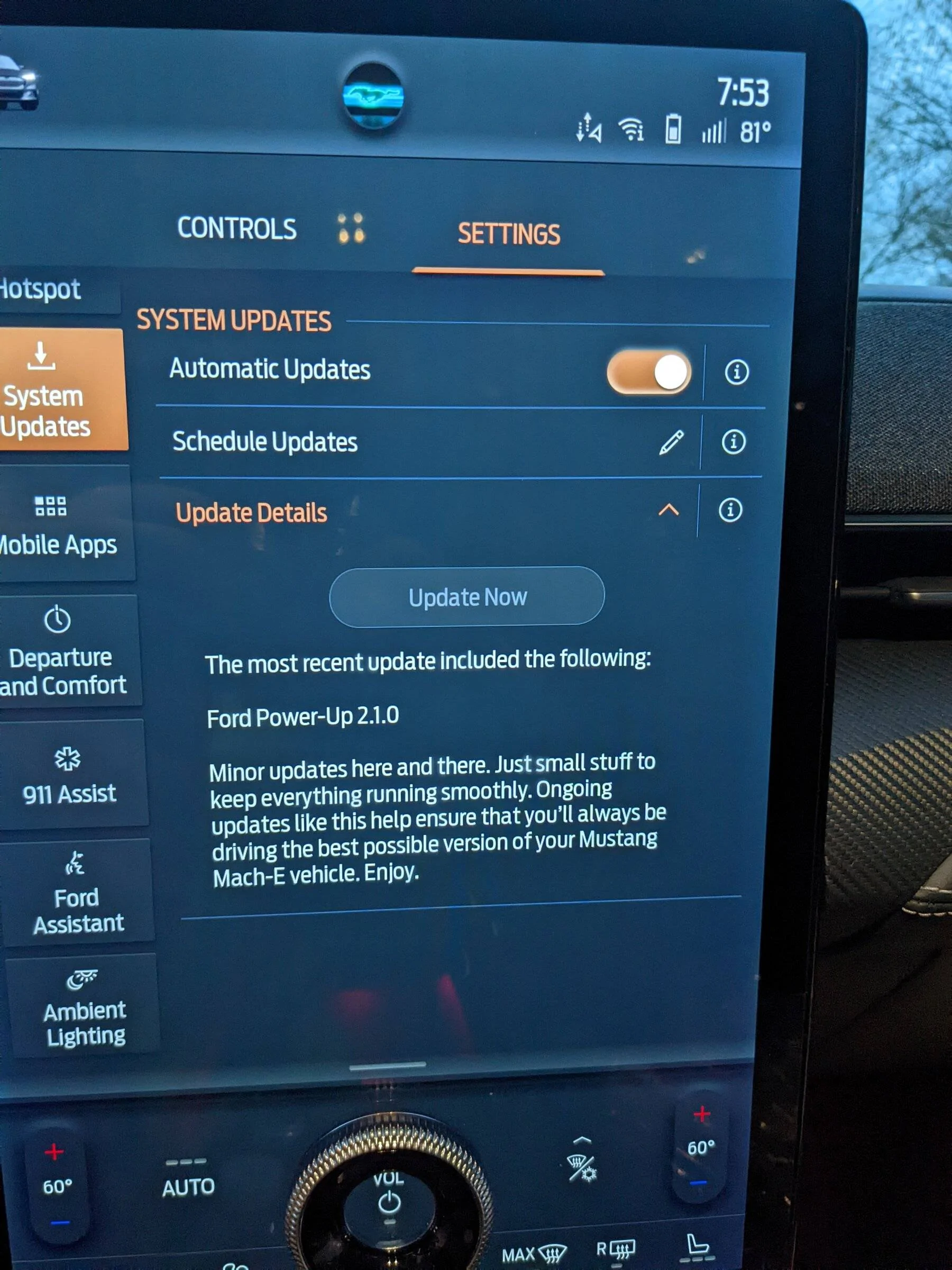 Ford Mustang Mach-E Optional Product Improvement Program 21G01 - BlueCruise Programming PXL_20220406_235309410.MP