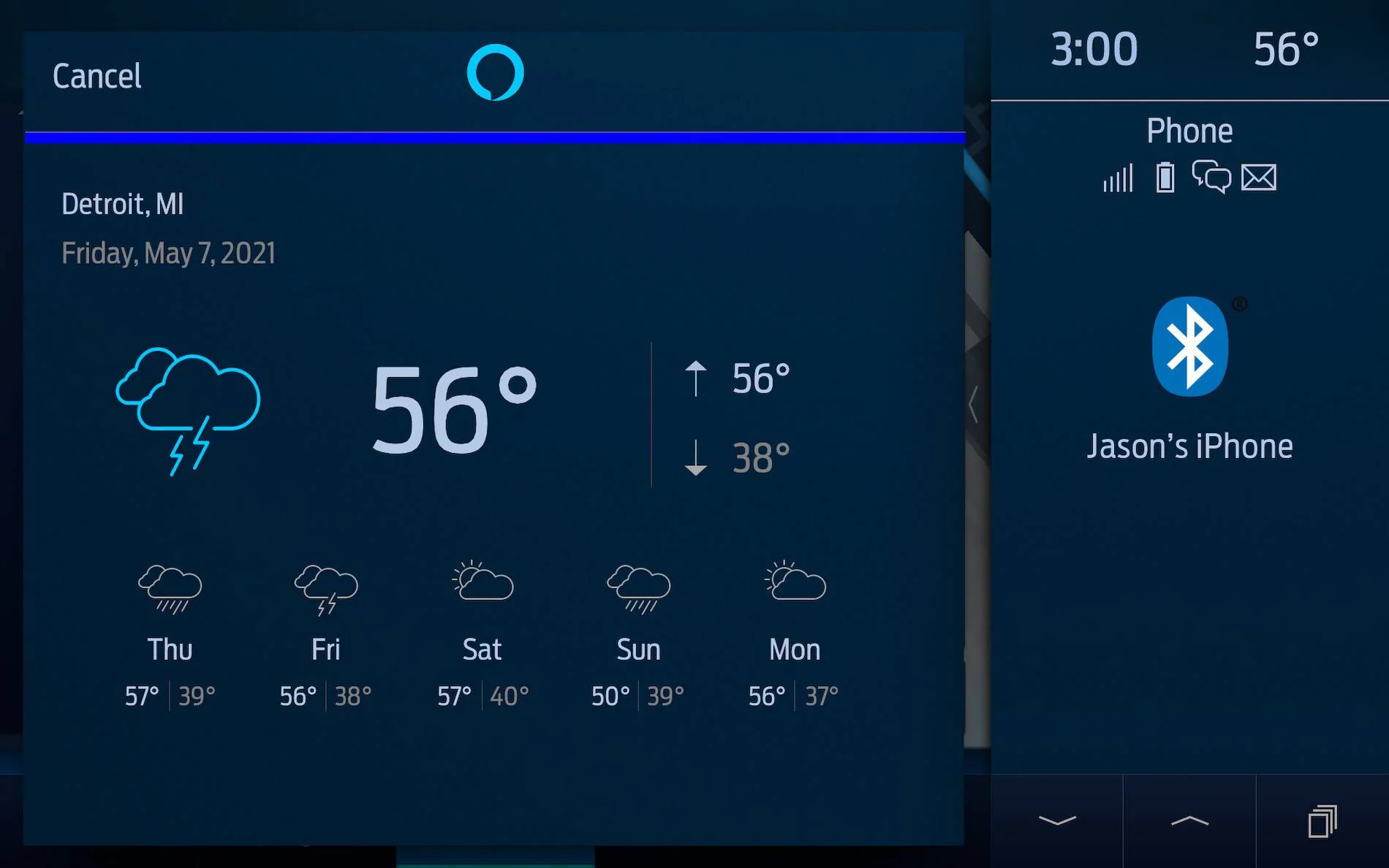Ford Mustang Mach-E Ford Continues Alexa In-Car Rollout For Mach-E, Now Offering Personalized Voice Commands Ford_Amazon_Alexa_Built-in_Weather