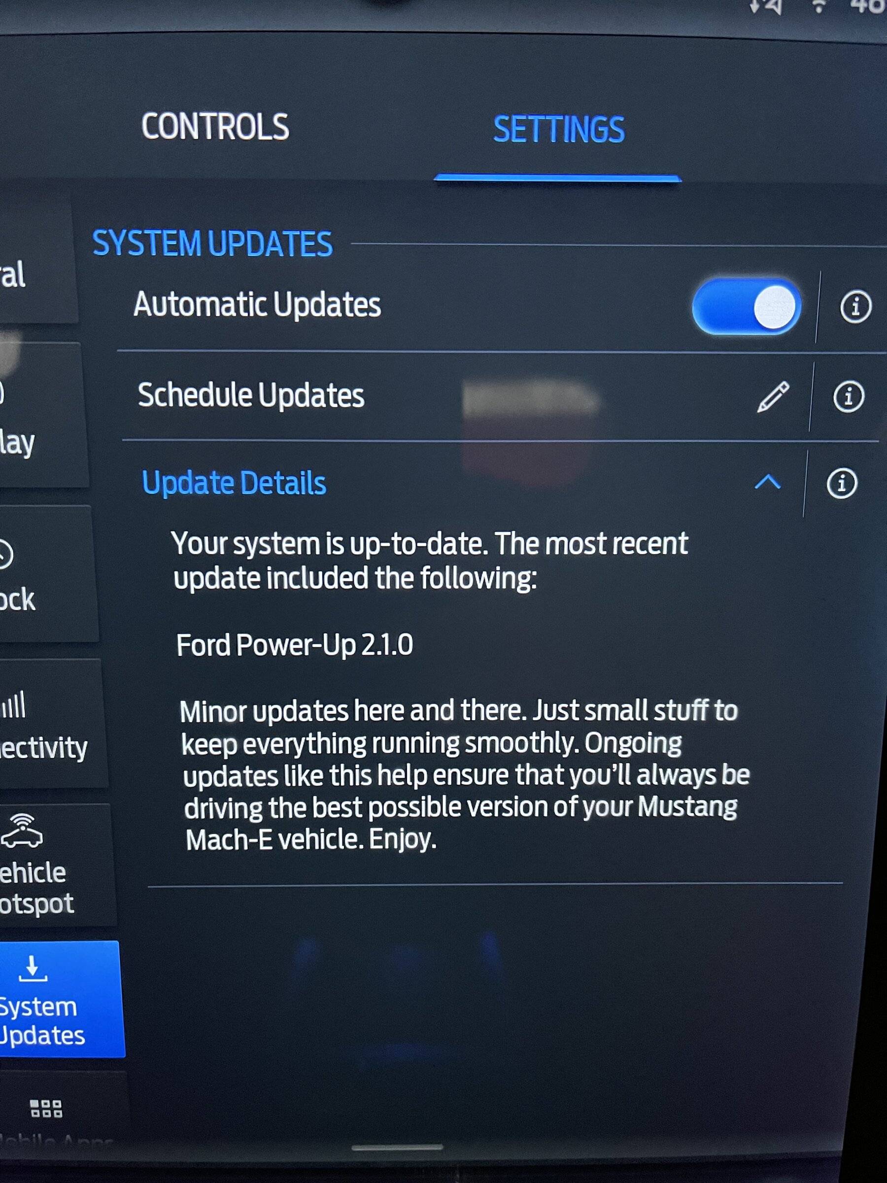 Ford Mustang Mach-E OTA 1.7.1 Stuck, anyone else have issue updating? tempImageYnSHLB