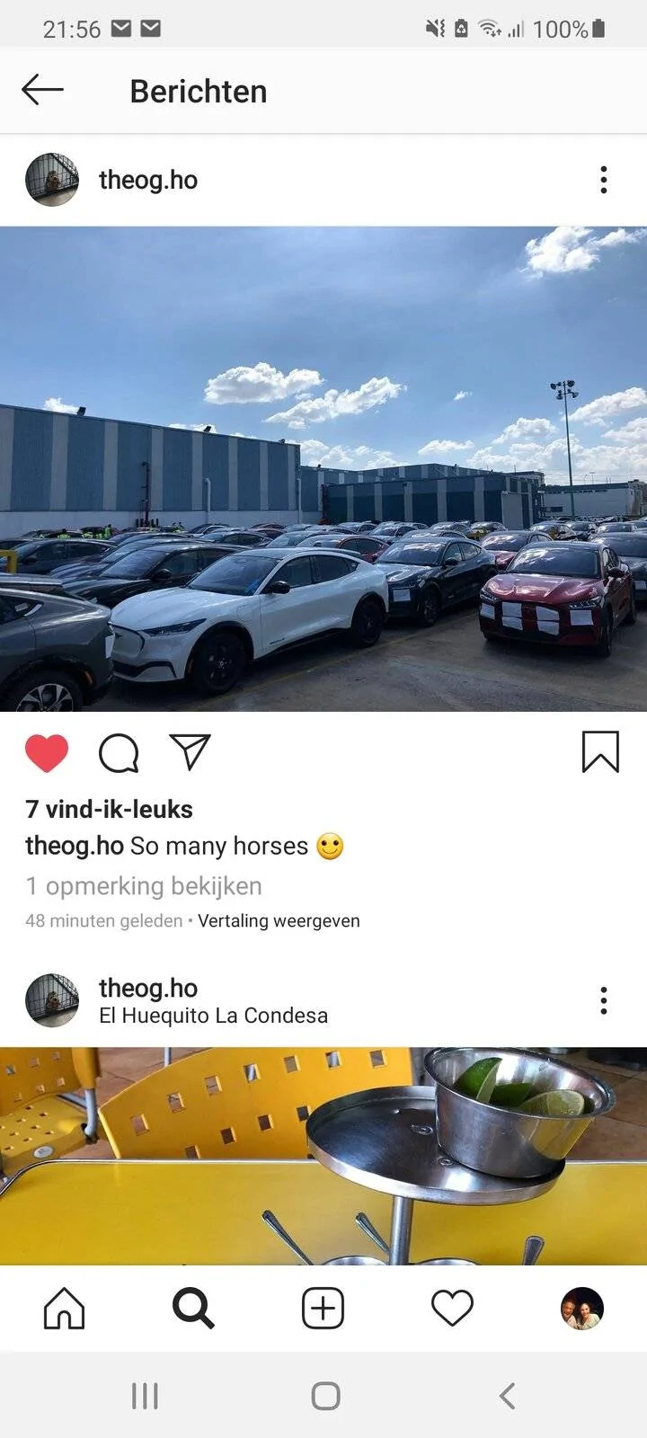 Ford Mustang Mach-E Update on Mach-E launch progress from engineering friends in Mexico Screenshot_20201016-215621_Instagram