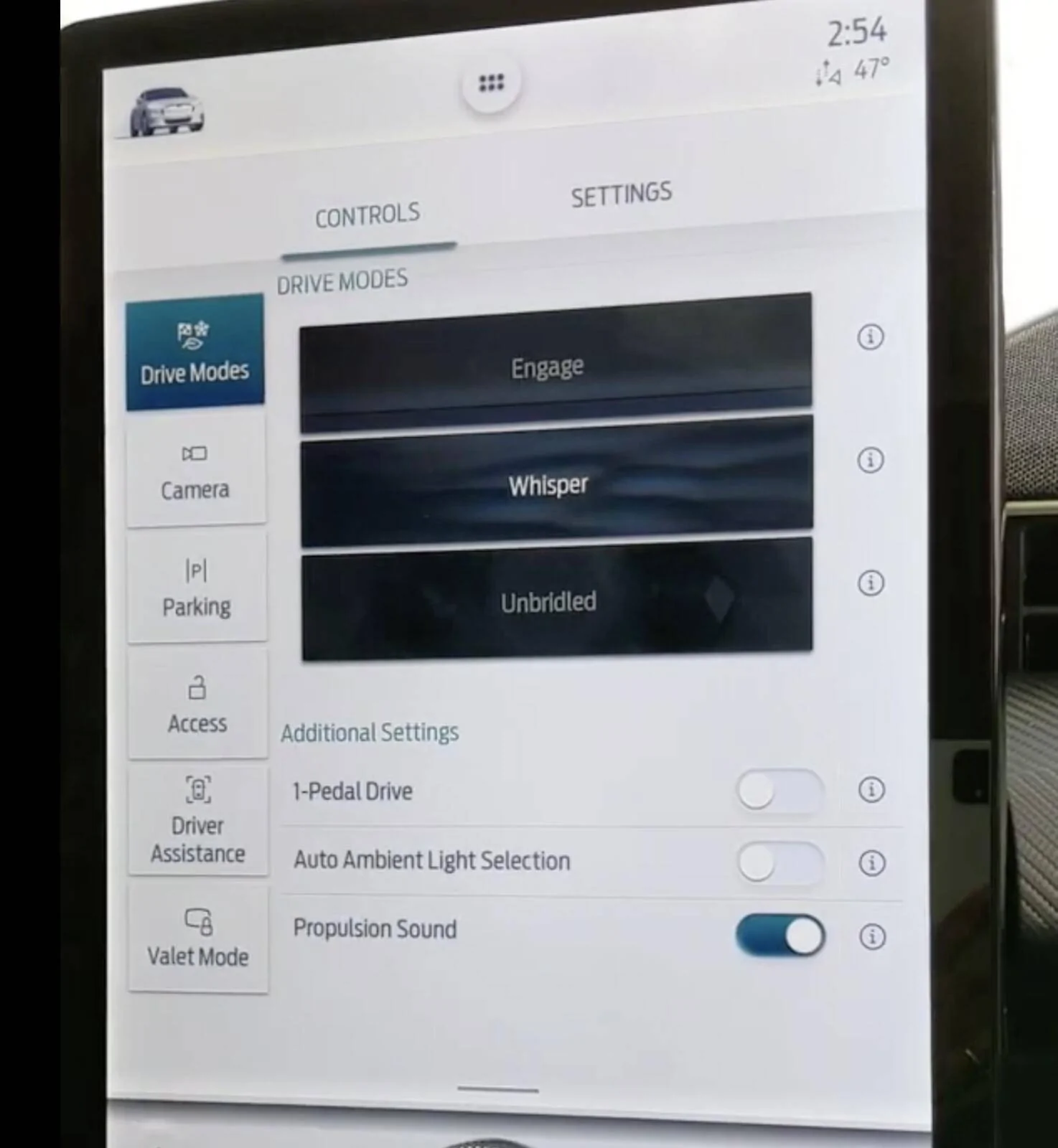 Ford Mustang Mach-E Knowing Your Mustang Mach-E: Driving Experience Modes & One-Pedal Driving Screen Shot 2020-10-19 at 10.26.41 PM