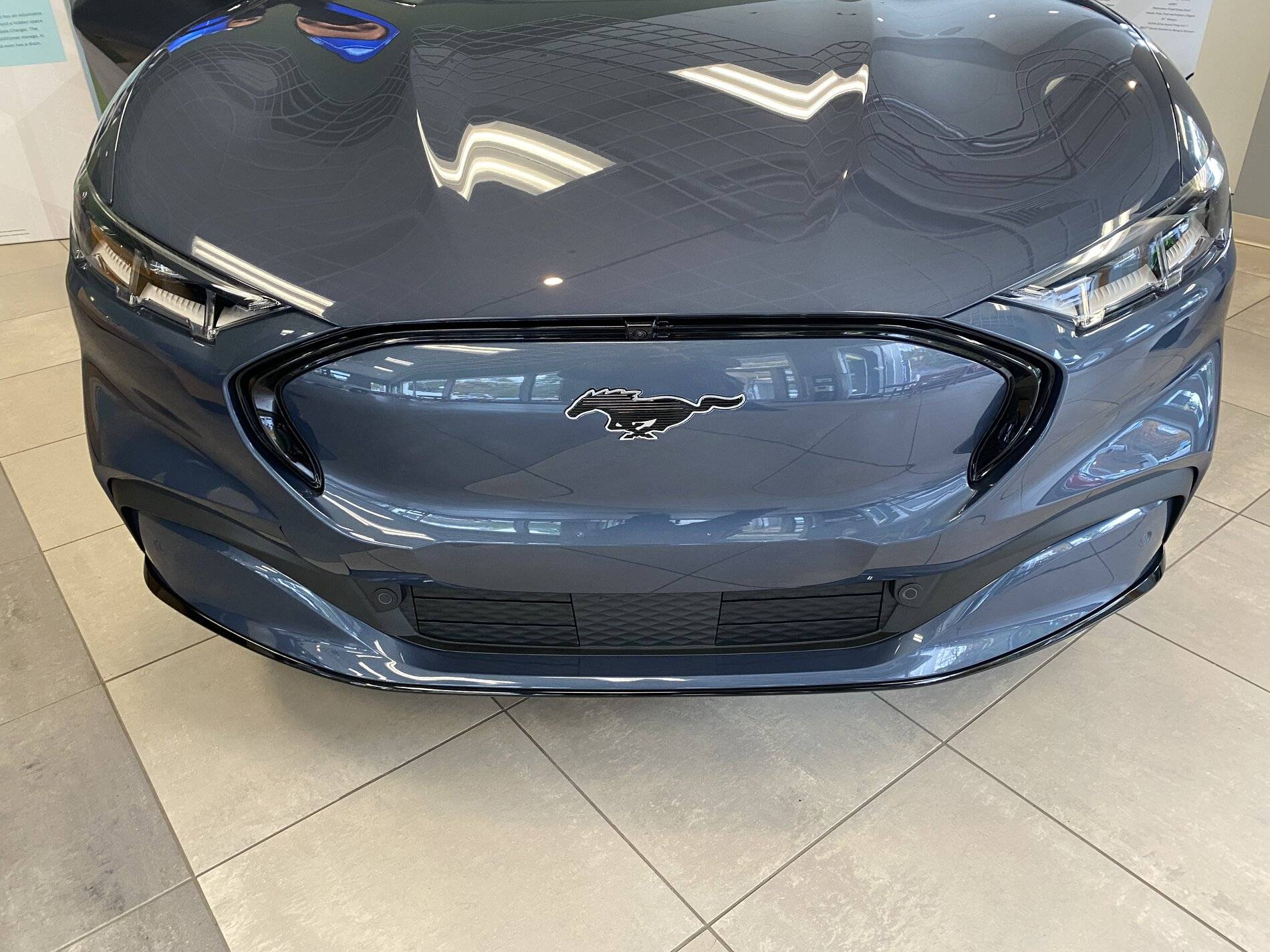 Ford Mustang Mach-E INFINITE BLUE METALLIC Mach-E Photos Infinite Blue Mach-E 2