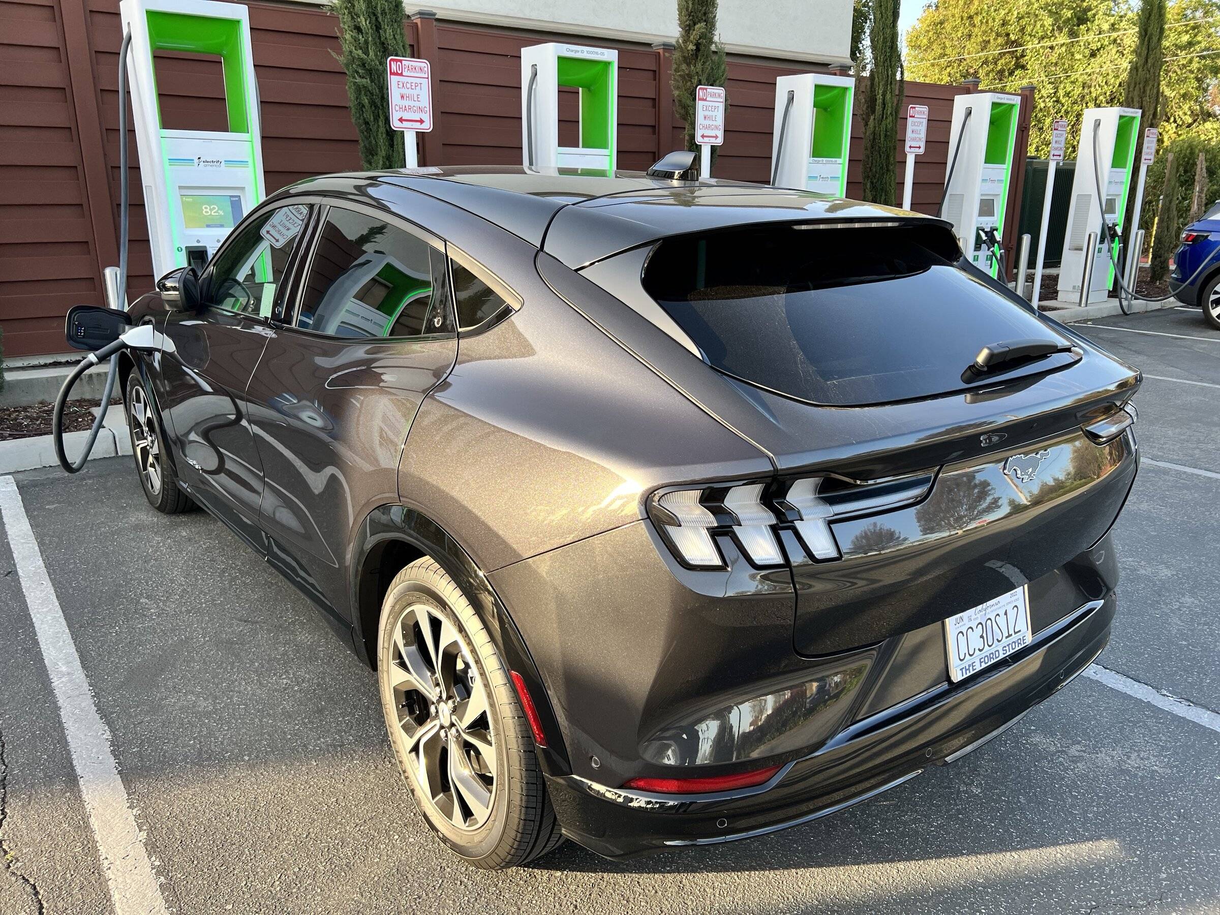 Ford Mustang Mach-E DARK MATTER GRAY Mach-E Photos Dark Matter Gray MME Chargin