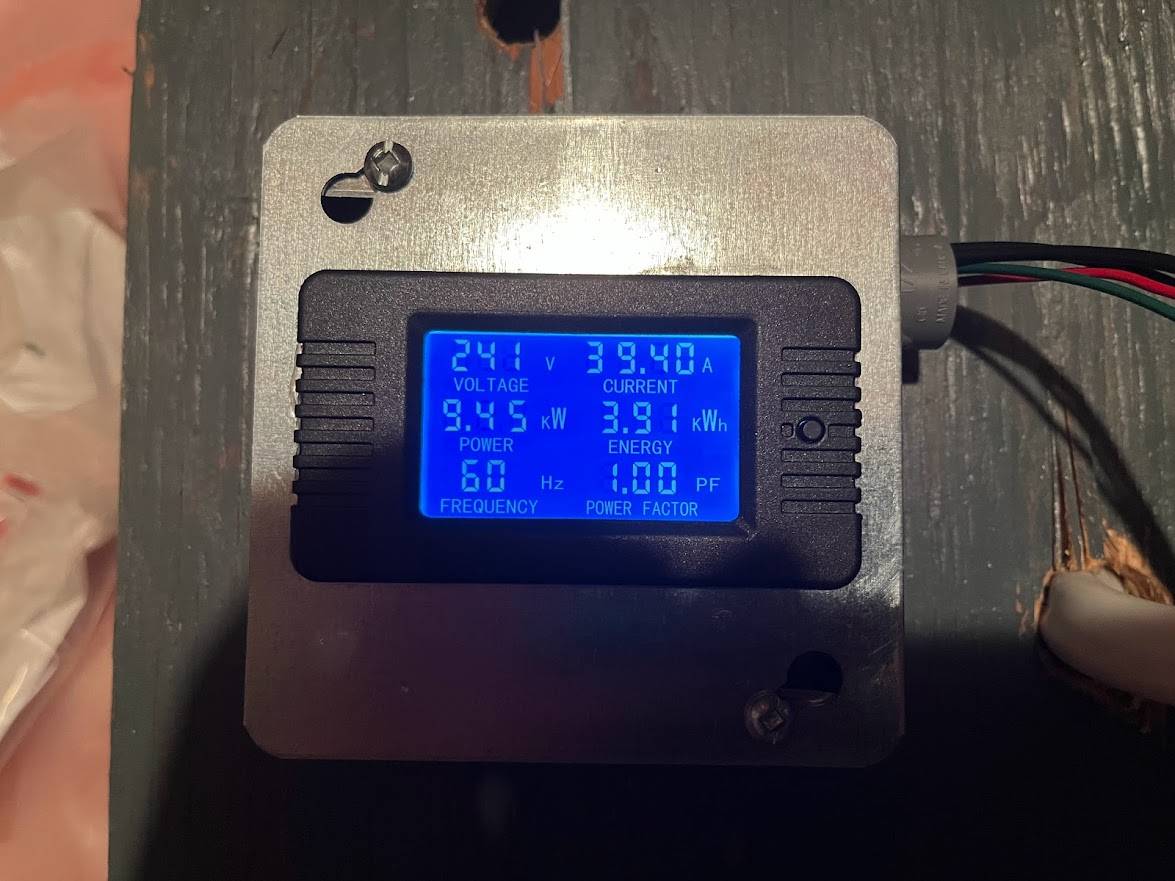 Ford Mustang Mach-E Mach E Level 2 Charger meter