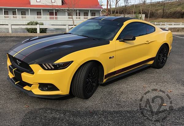 Ford Mustang Mach-E Cyber Orange w/ PPF & Hatch Wrapped Gloss Black 771904DF-838A-4BB3-BDFE-76B4CB62AF48