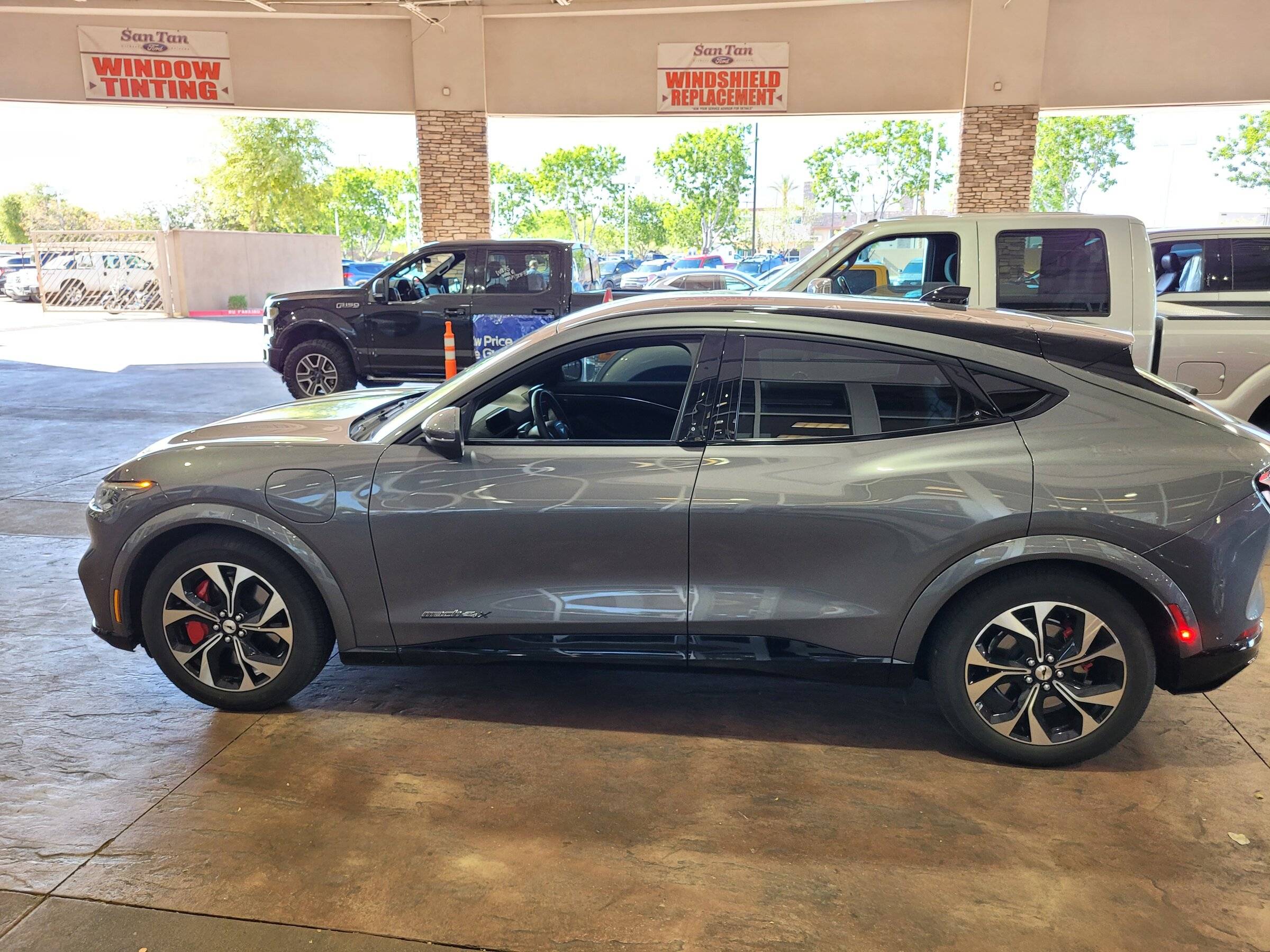 Ford Mustang Mach-E Recall work - Phoenix Metro Dealer Experiences 20220408_155233