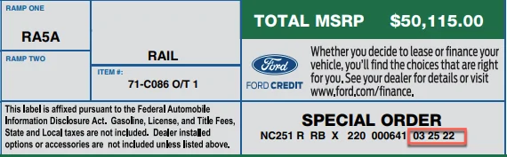 Ford Mustang Mach-E Mach-E Price Increase - Effective April 13, 2022 (rescinded 4/15) 1649791051630