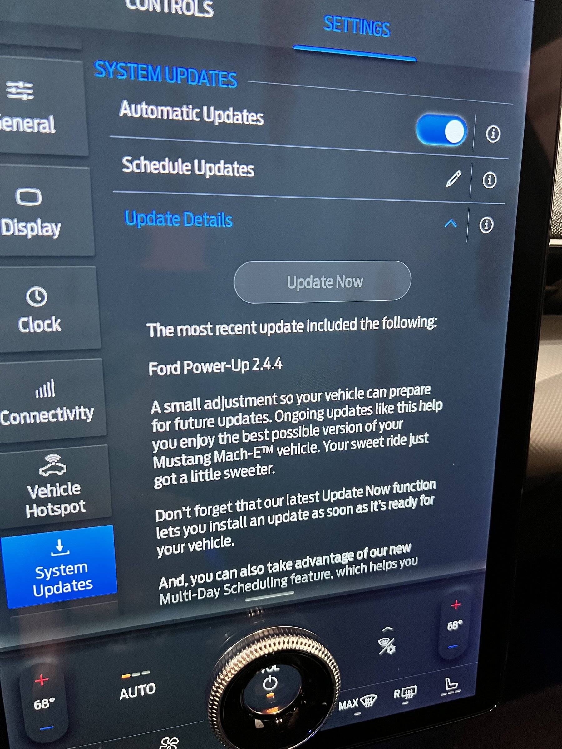 Ford Mustang Mach-E Dealer installed Blue Cruise; Power Up Version still 2.1.0 D1F17623-F4E4-449A-A3AF-2C2306BDBA21