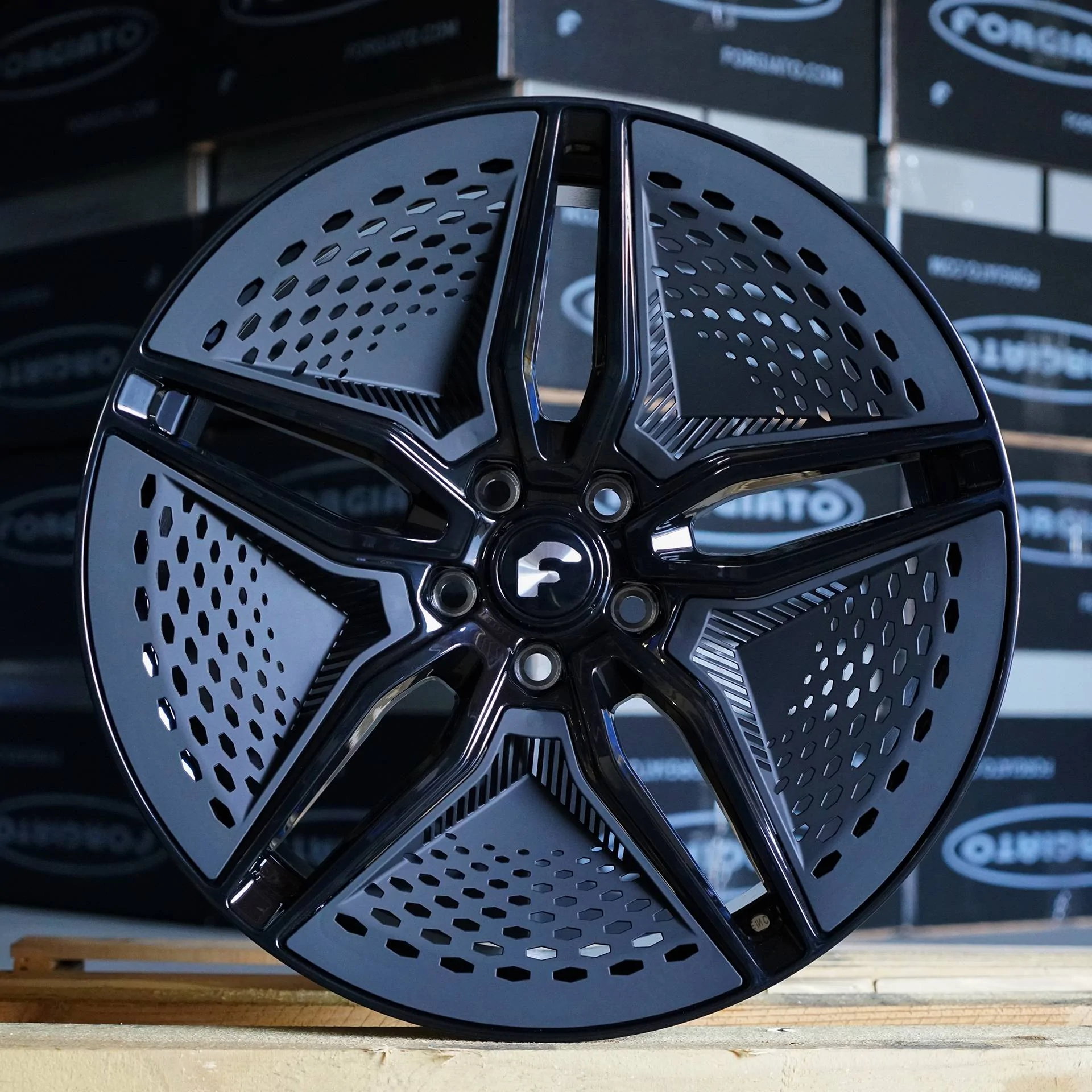 Ford Mustang Mach-E Forgiato EV 001 Wheels for Mustang Mach-E Gloss Black - Ready to Ship forged-custom-wheel-ev_001-ev-2692-04-21-2021