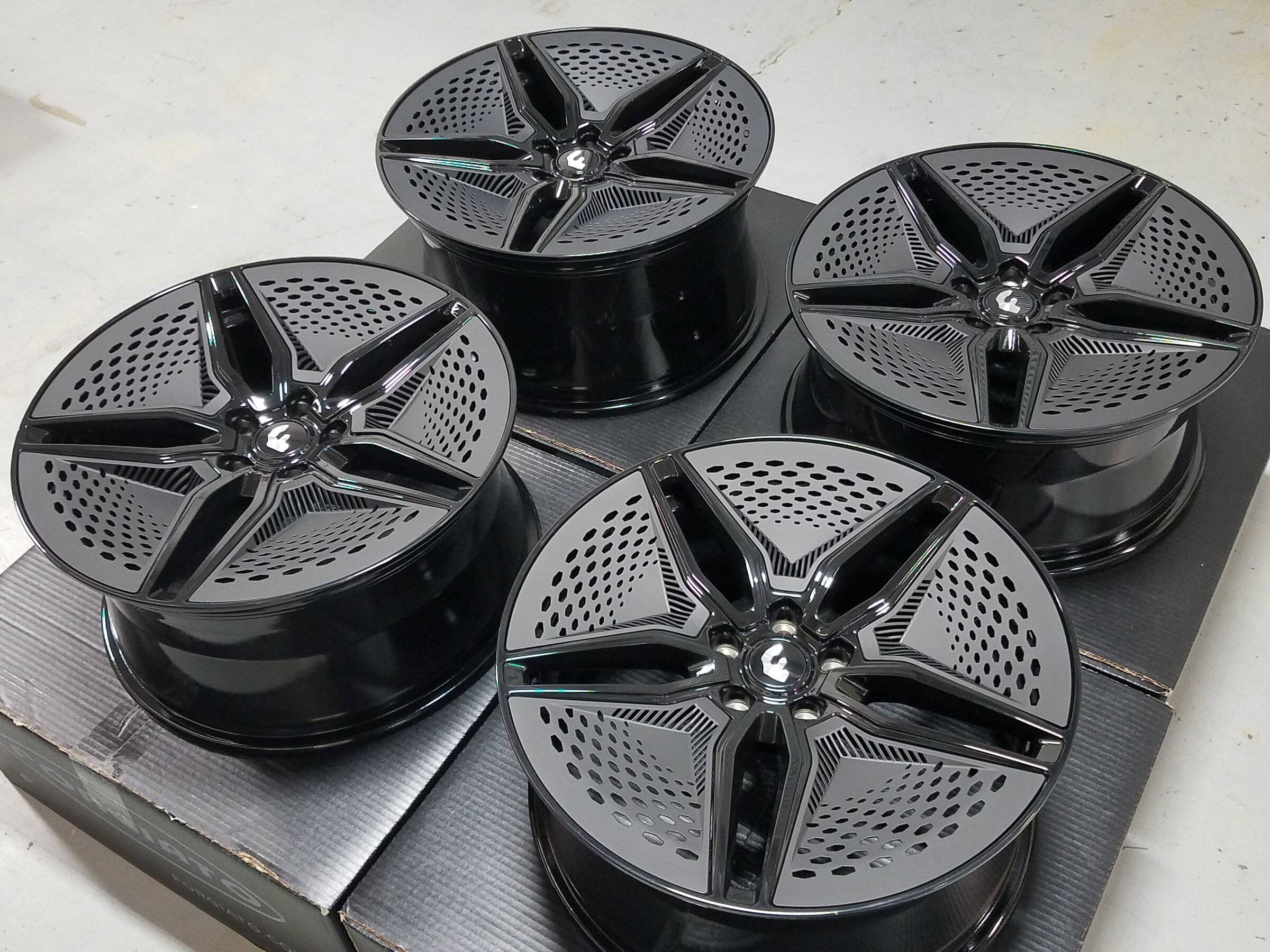Ford Mustang Mach-E Forgiato EV 001 Wheels for Mustang Mach-E Gloss Black - Ready to Ship forgiato-ev-001-gloss-black-8