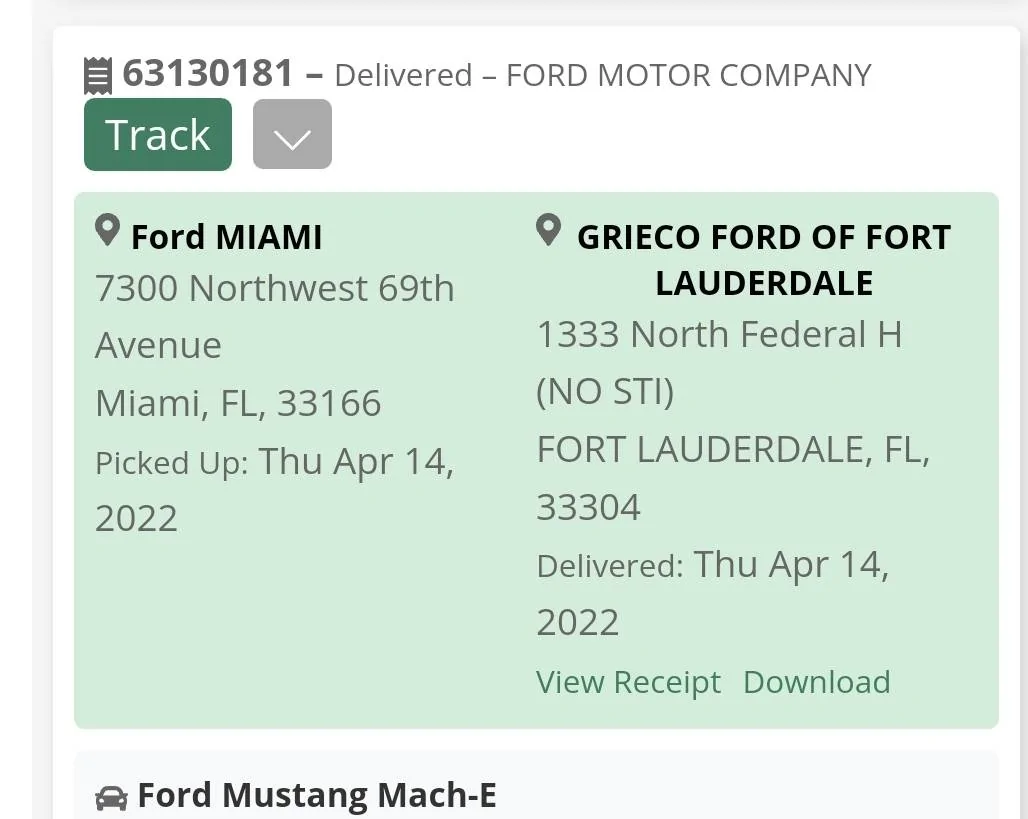 Ford Mustang Mach-E 1/31 Build Week gang Screenshot_20220414-123631_Chrom