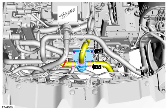 Ford Mustang Mach-E Battery Cooling Fault Information Pinch_Point