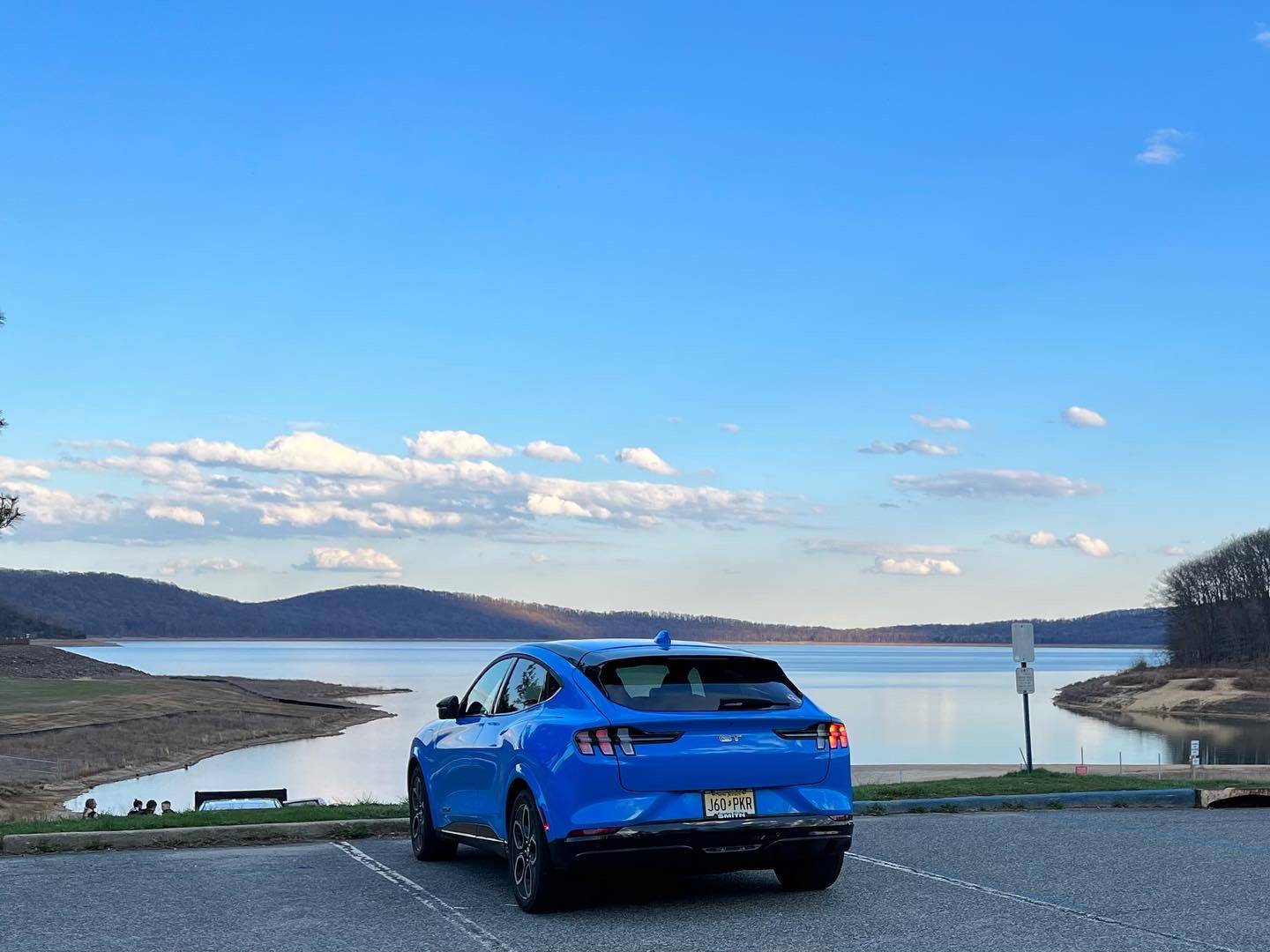 Ford Mustang Mach-E Grabber Blue and Blue Skies E162F69A-830A-4979-A7F3-B424CB47A533