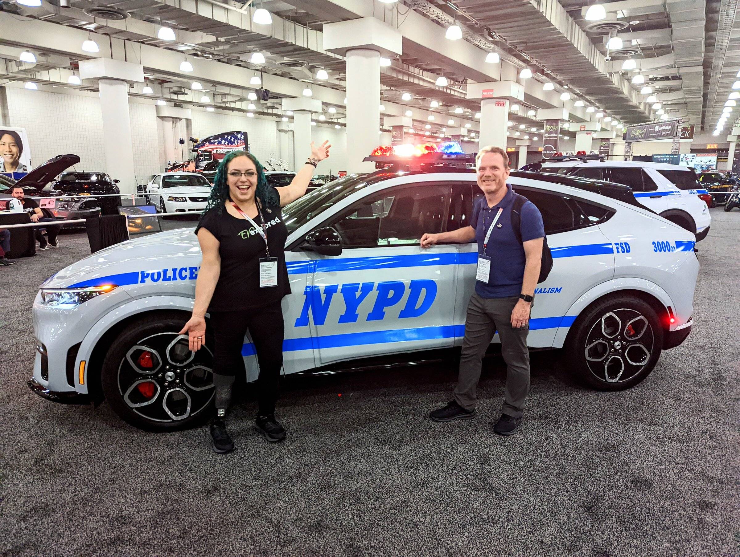 Ford Mustang Mach-E Mach-E chosen over Model 3 for NYPD Law Enforcement Use nypd